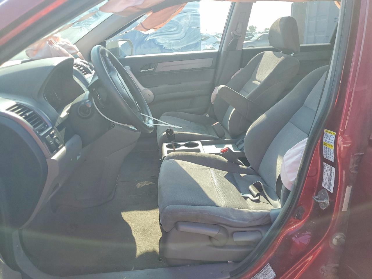 2007 Honda Cr-v Ex Burgundy vin: 5J6RE48587L816750