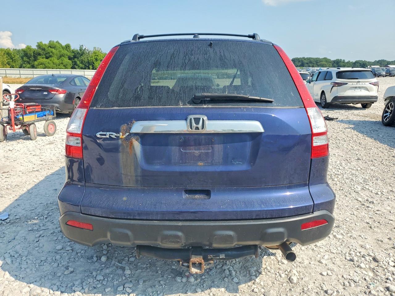 2008 Honda Cr-v Ex Blue vin: 5J6RE48588L008092