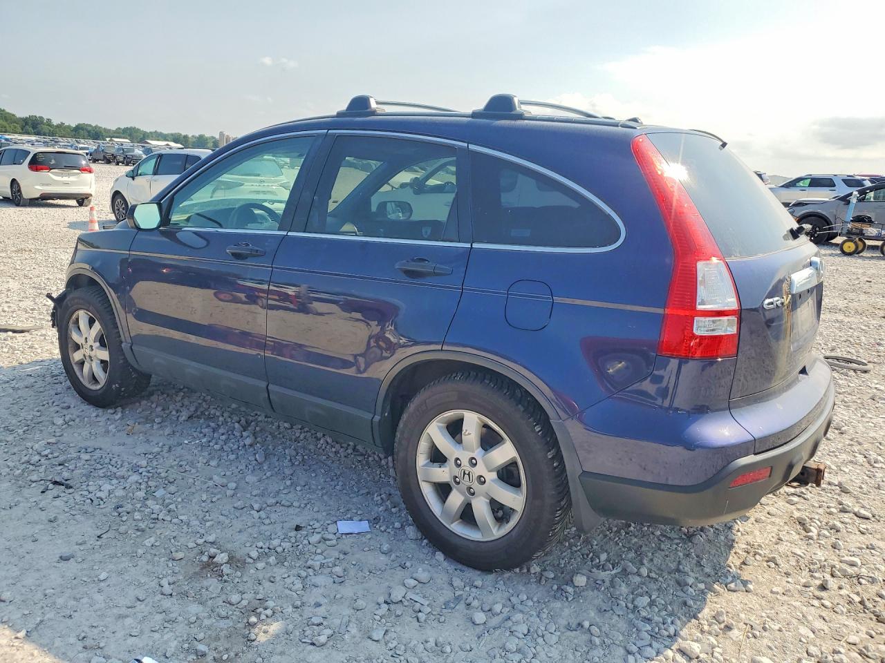 2008 Honda Cr-v Ex Blue vin: 5J6RE48588L008092