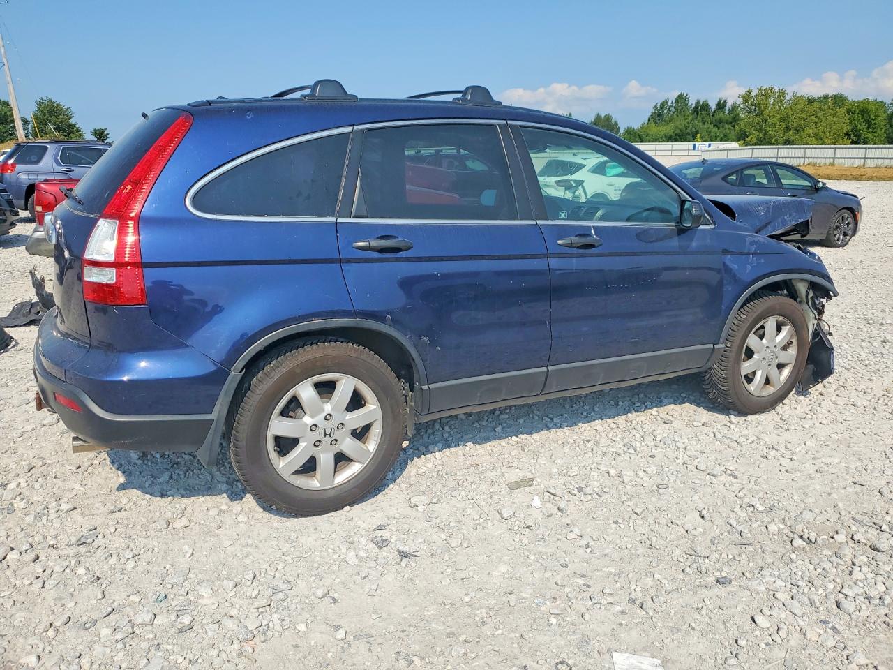 2008 Honda Cr-v Ex Blue vin: 5J6RE48588L008092
