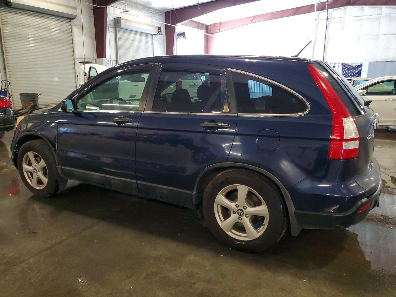 2008 Honda Cr-v Ex Синий vin: 5J6RE48588L043537