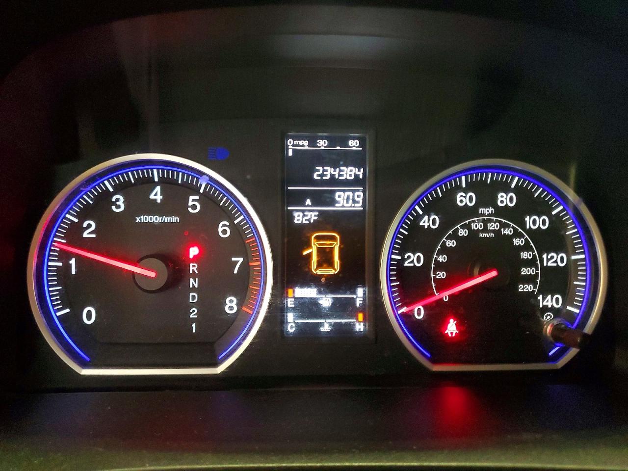 2008 Honda Cr-v Ex Синий vin: 5J6RE48588L043537