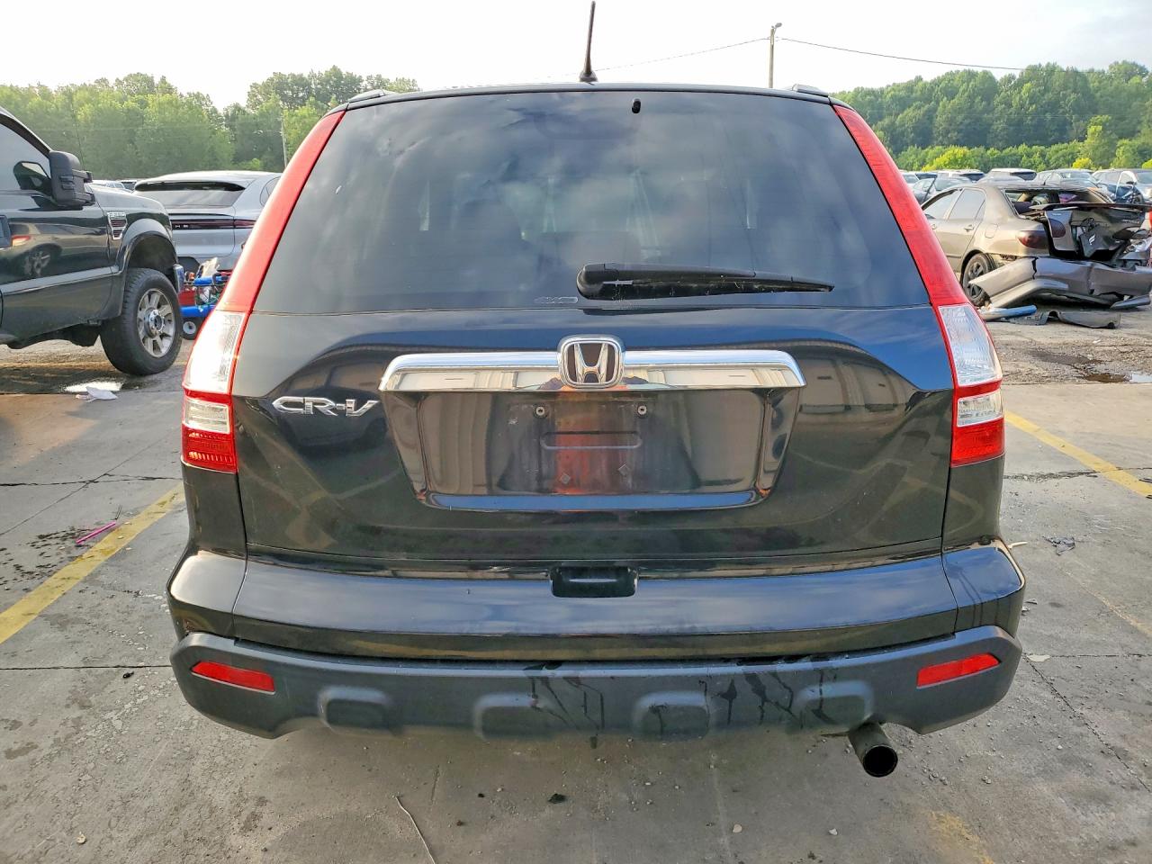 2009 Honda Cr-v Ex Black vin: 5J6RE48589L011138