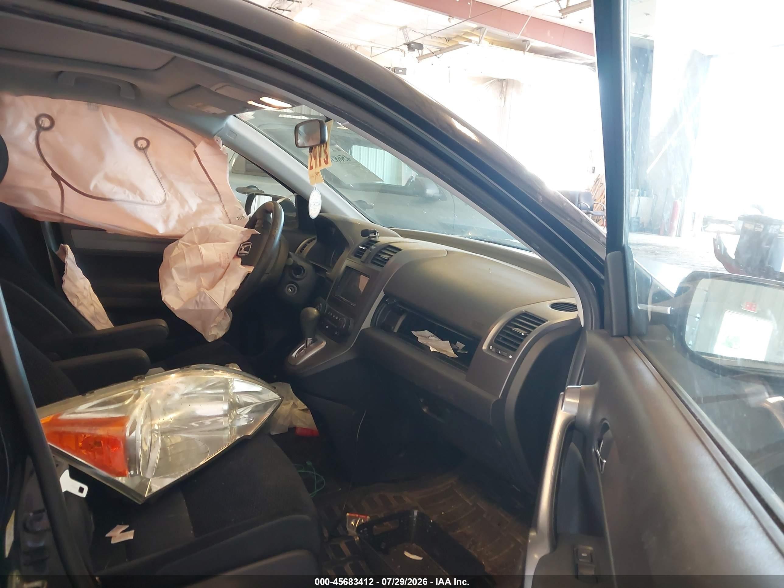2009 Honda Cr-v Ex Black vin: 5J6RE48589L014847