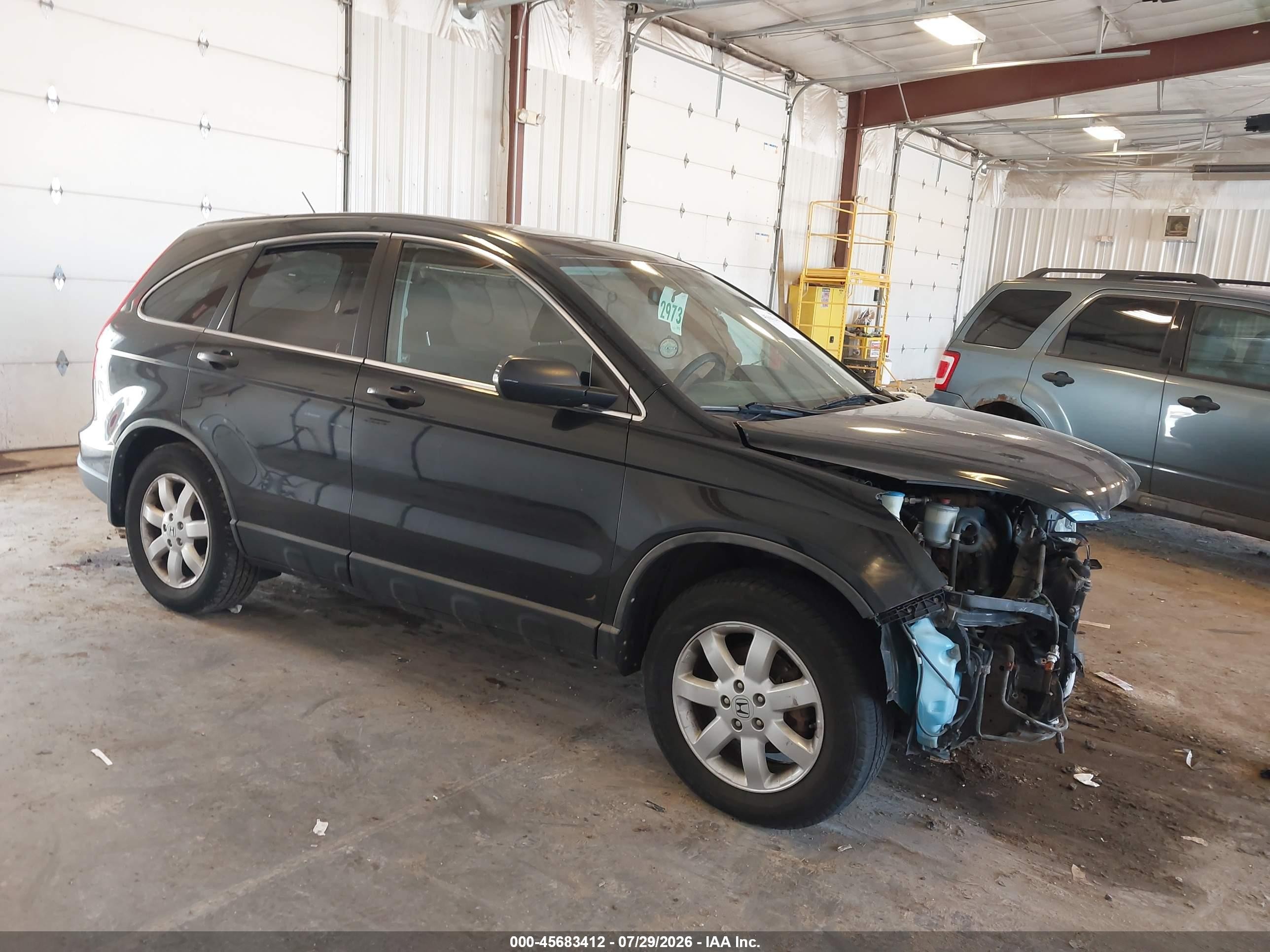 2009 Honda Cr-v Ex Black vin: 5J6RE48589L014847