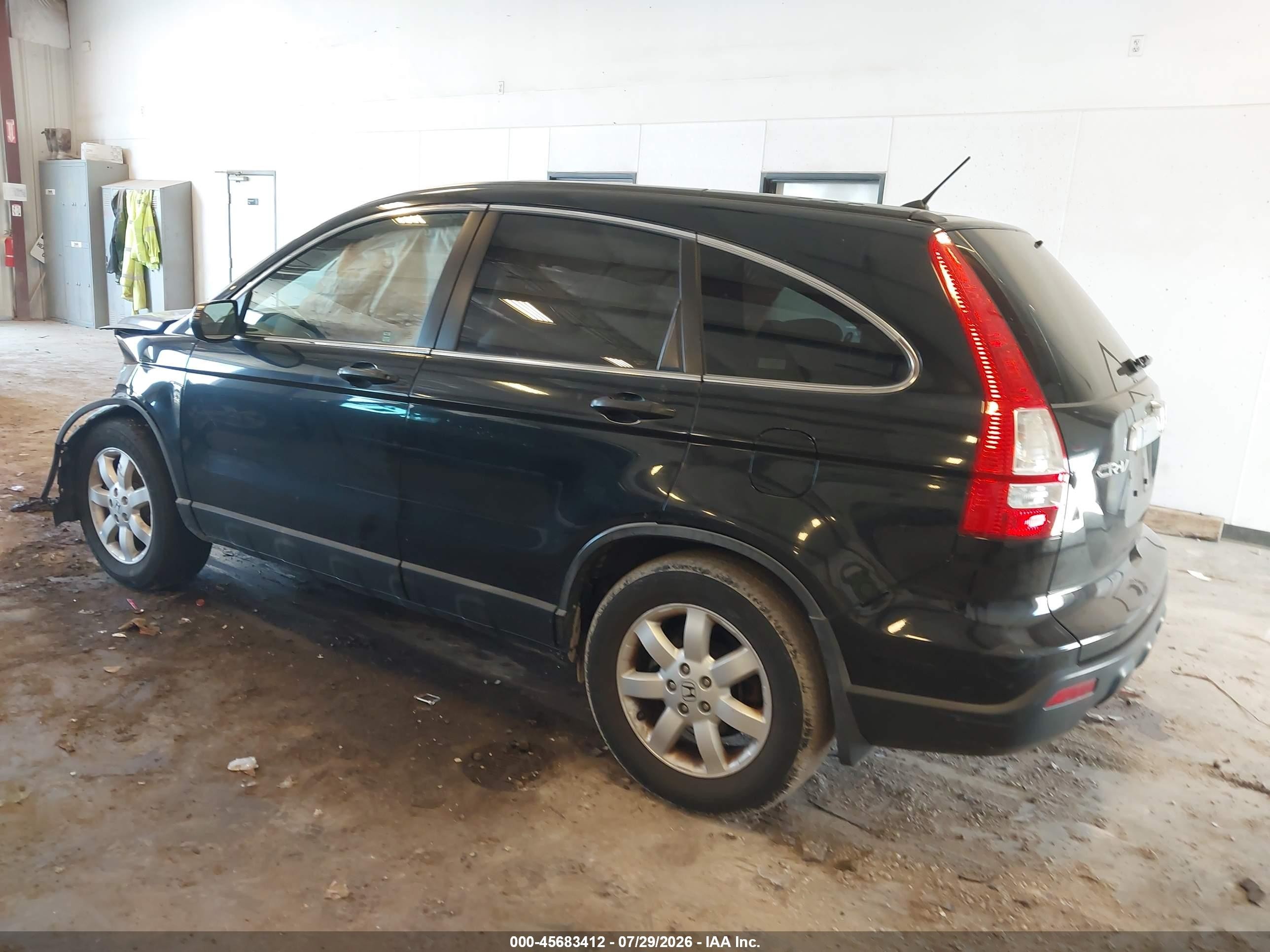 2009 Honda Cr-v Ex Black vin: 5J6RE48589L014847