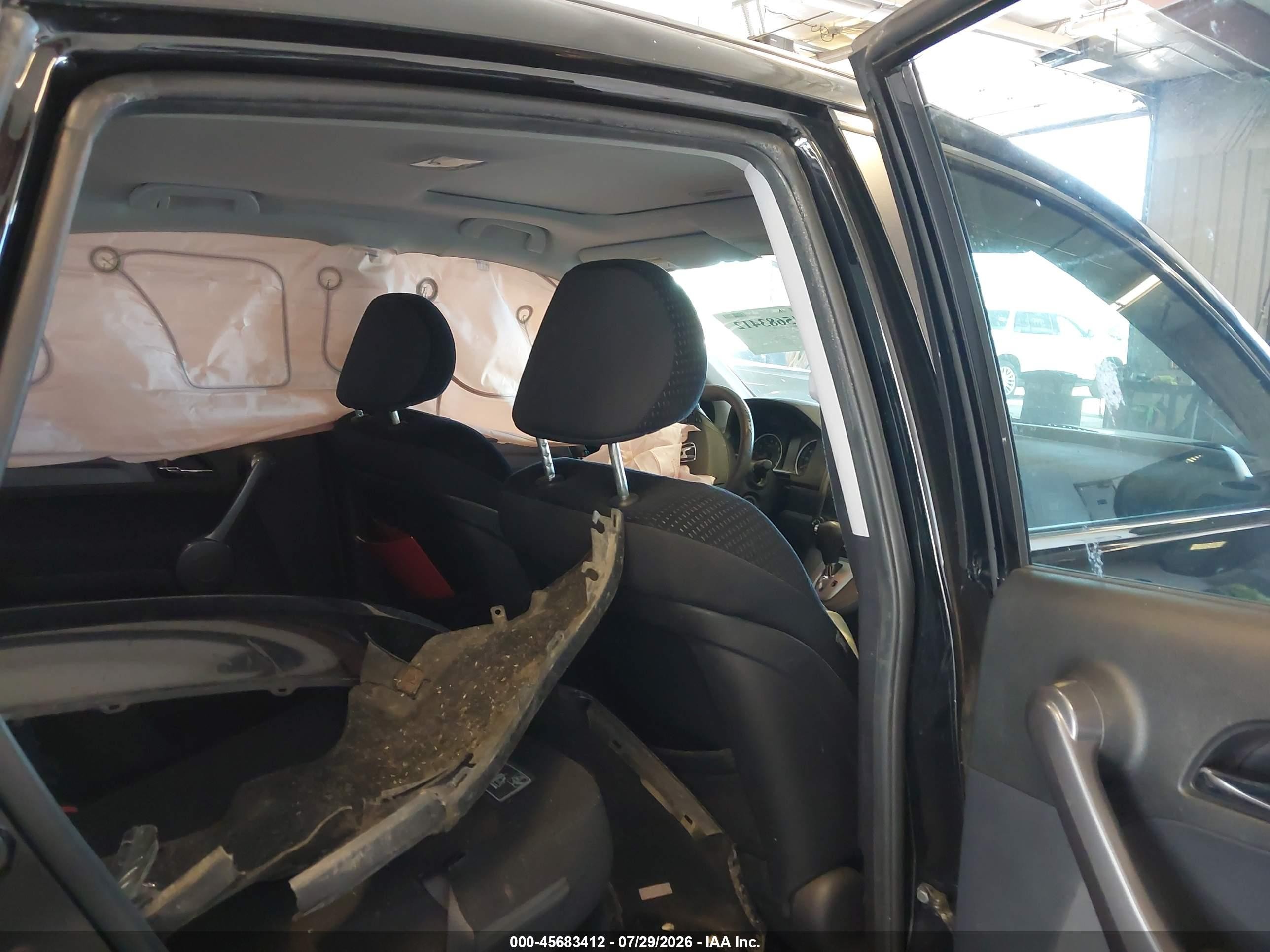 2009 Honda Cr-v Ex Black vin: 5J6RE48589L014847