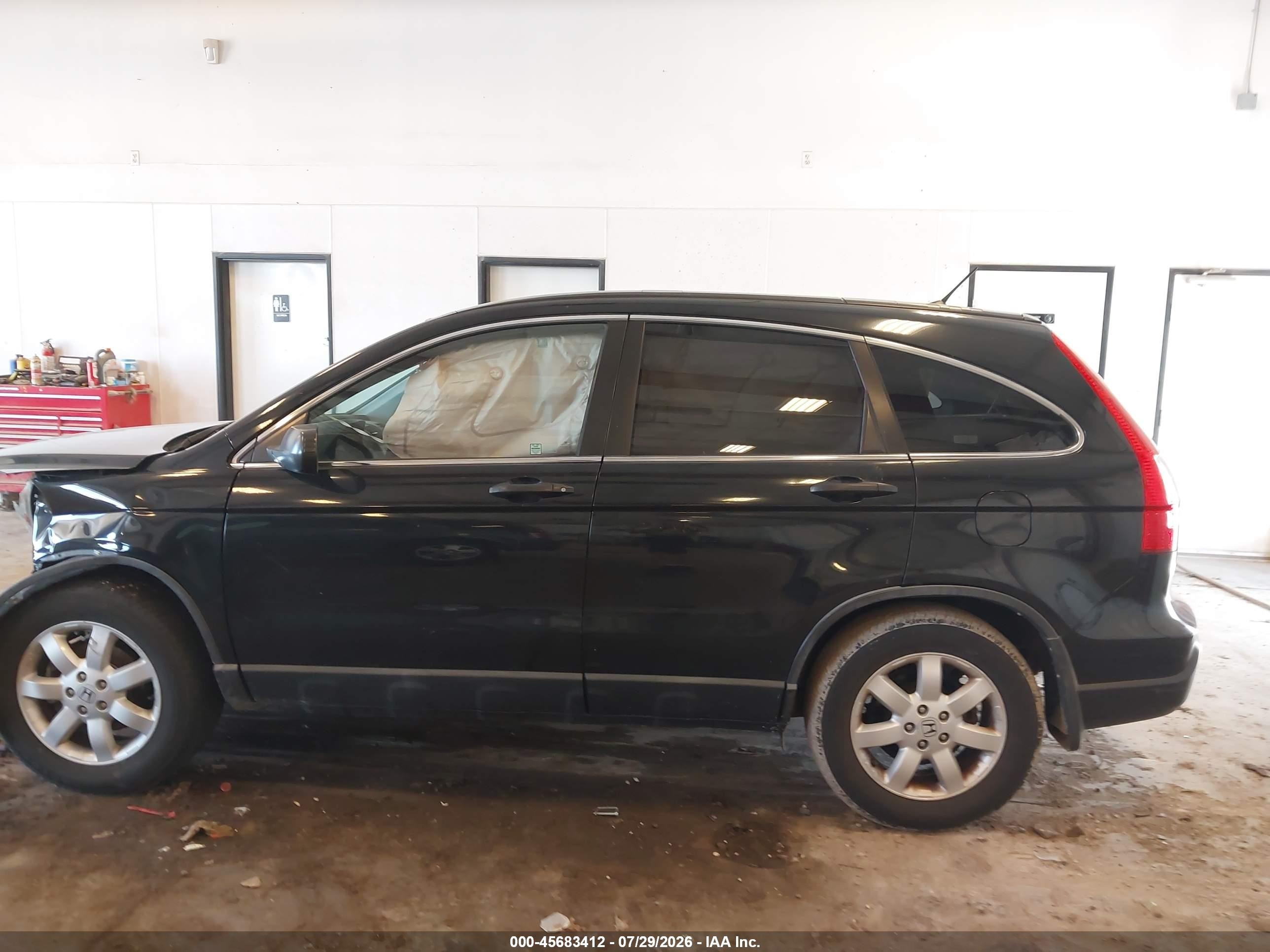 2009 Honda Cr-v Ex Black vin: 5J6RE48589L014847