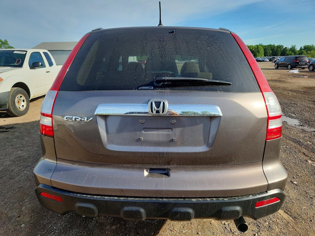 2009 Honda Cr-v Коричневый vin: 5J6RE48589L017666