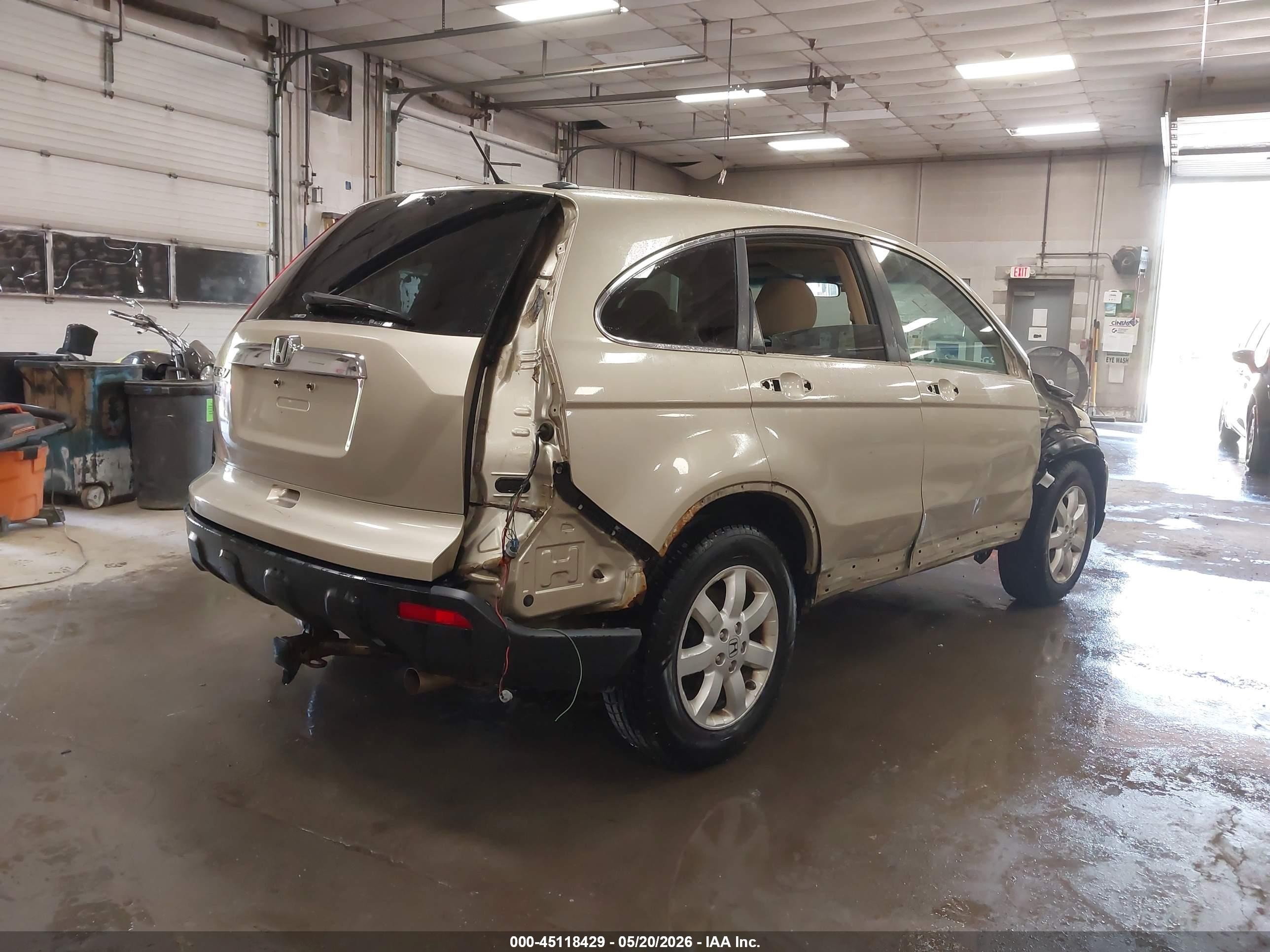 2009 Honda Cr-v Ex Gold vin: 5J6RE48589L054572