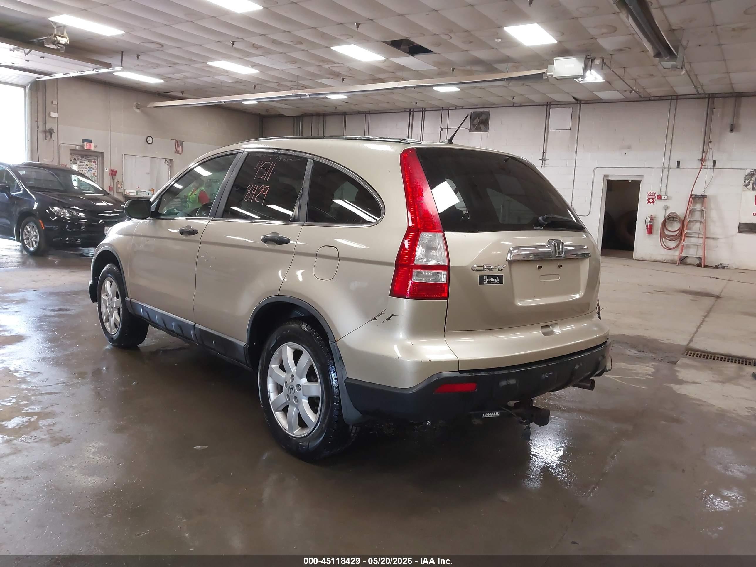 2009 Honda Cr-v Ex Gold vin: 5J6RE48589L054572