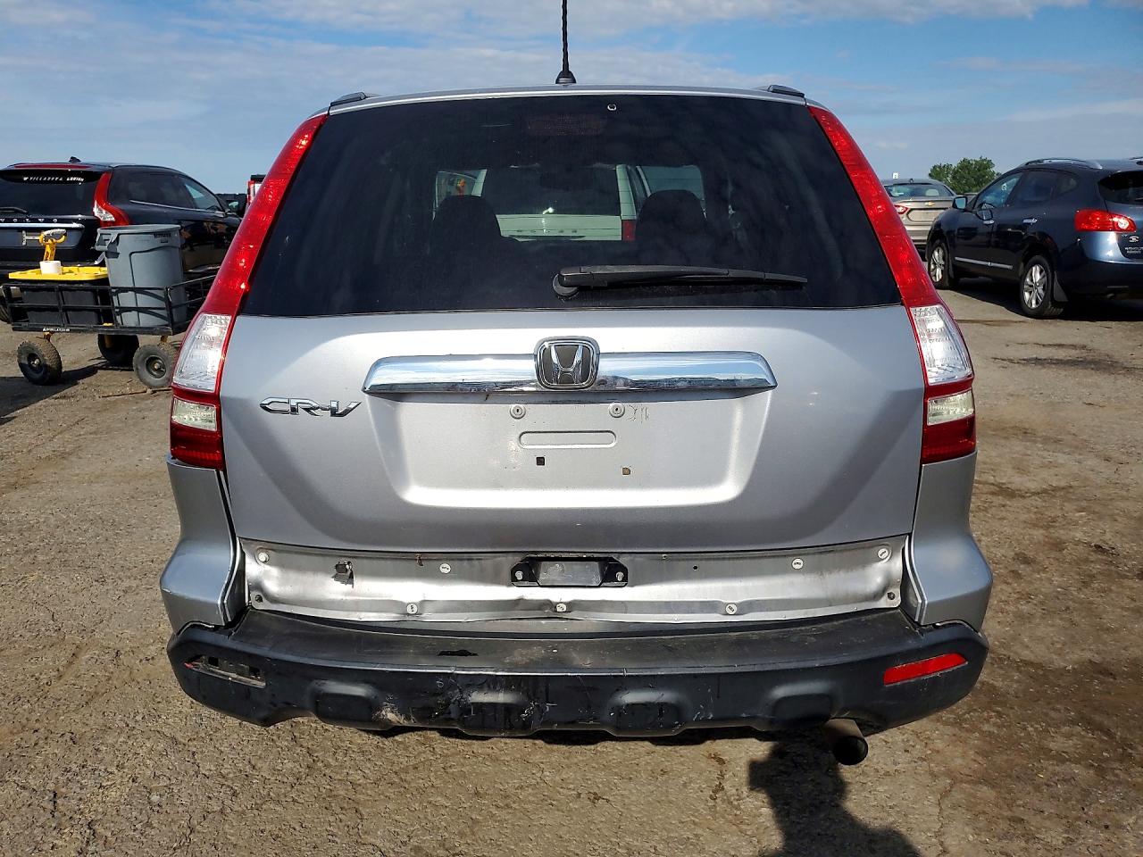 2008 Honda Cr-v Ex Gray vin: 5J6RE48598L003404