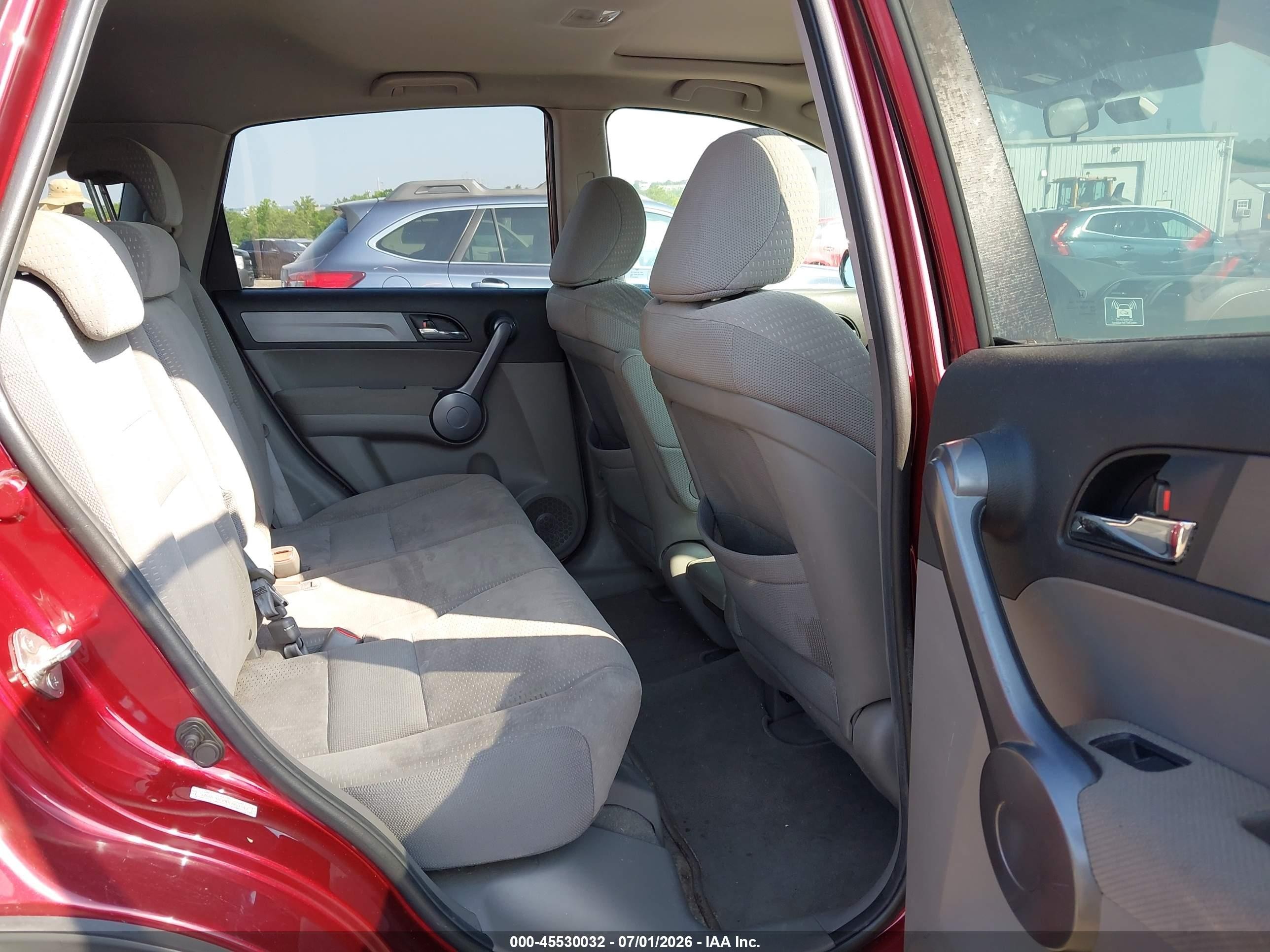 2008 Honda Cr-v Ex Red vin: 5J6RE48598L009347