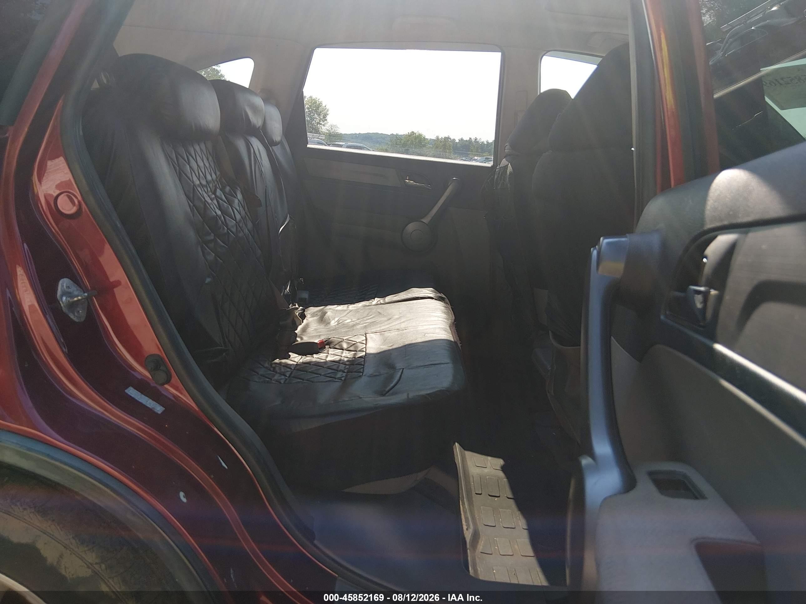 2009 Honda Cr-v Ex Red vin: 5J6RE48599L013500