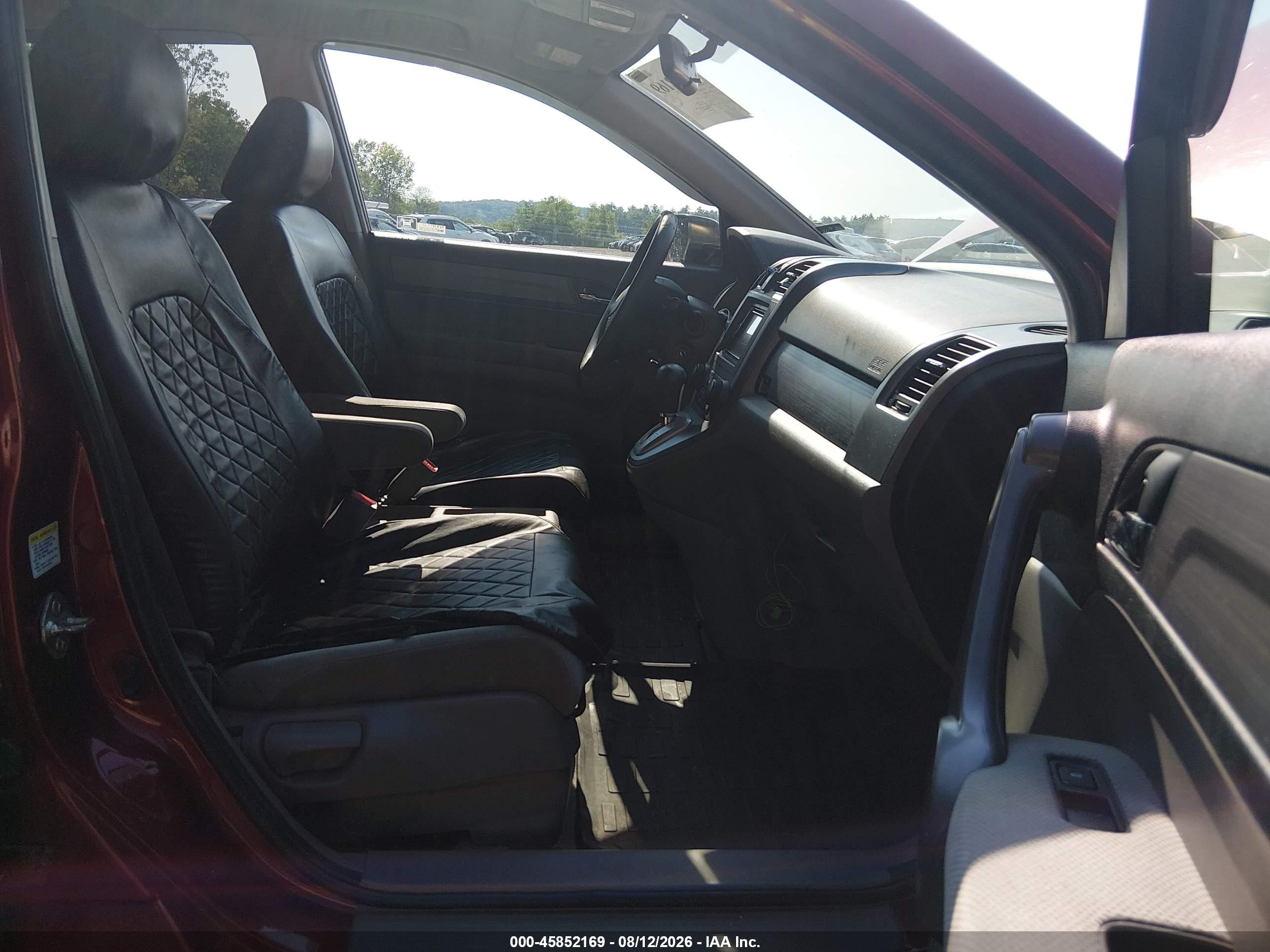 2009 Honda Cr-v Ex Red vin: 5J6RE48599L013500