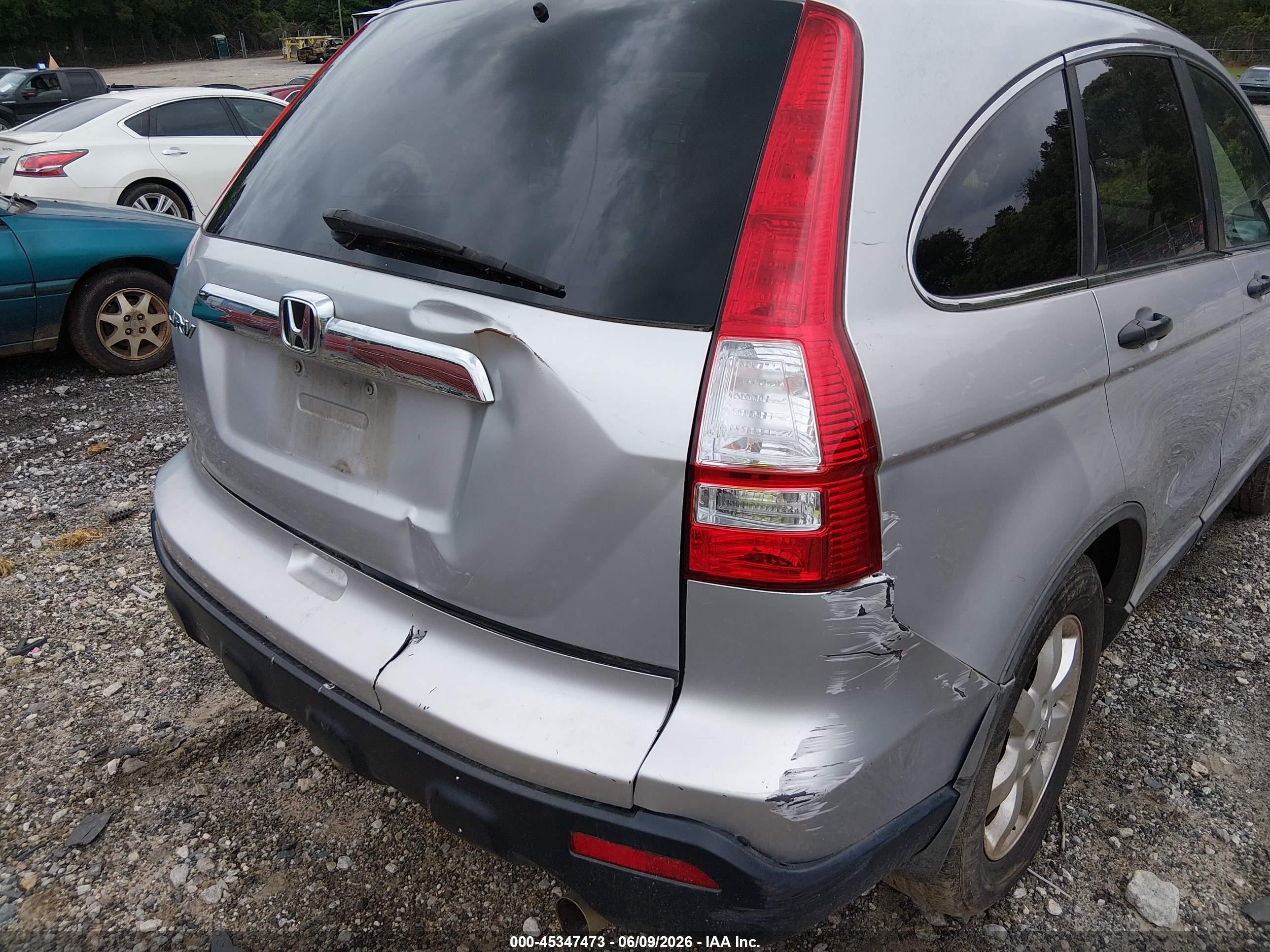 2009 Honda Cr-v Ex Gray vin: 5J6RE48599L055097