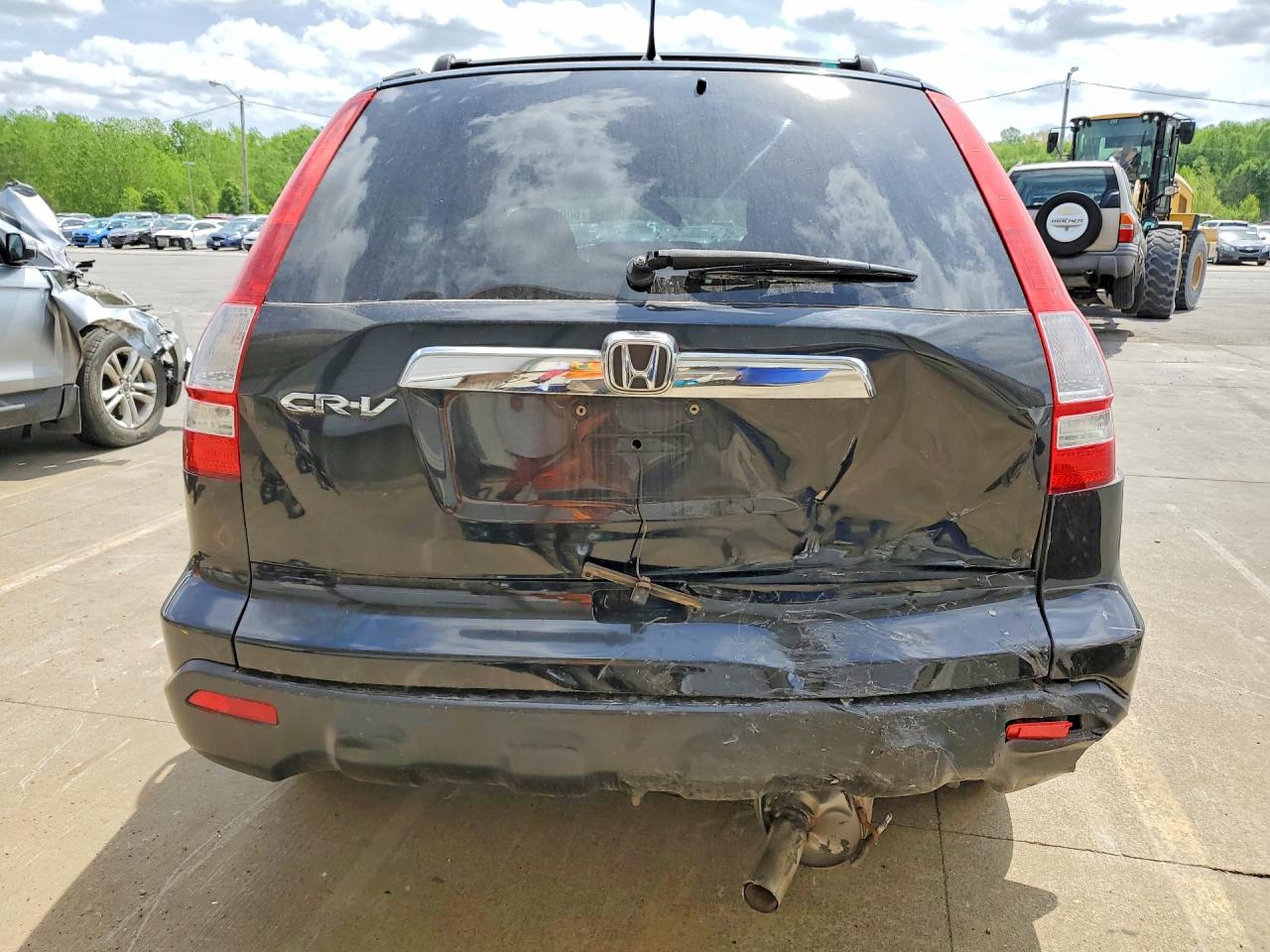 2009 Honda Cr-v Black vin: 5J6RE48599L067220