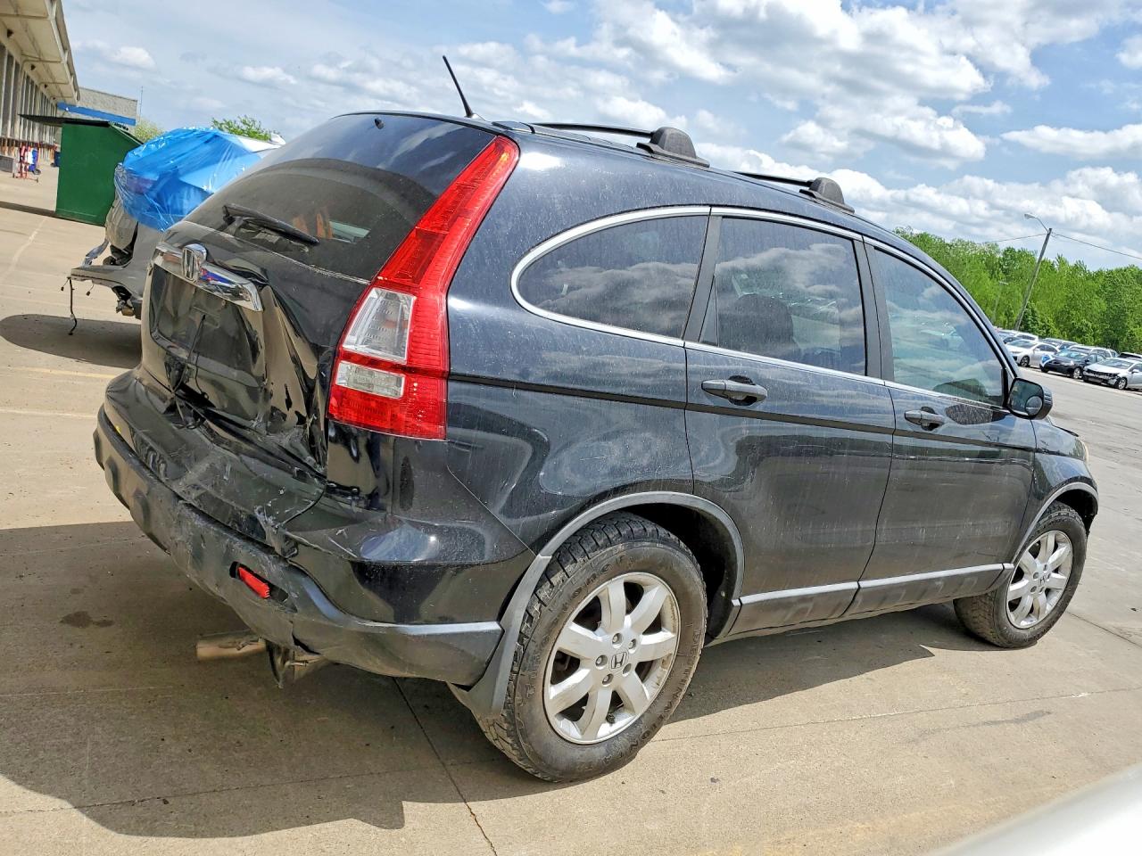 2009 Honda Cr-v Black vin: 5J6RE48599L067220