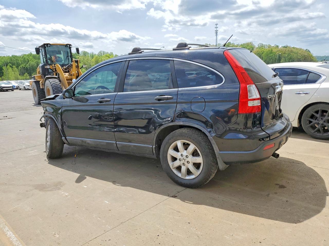 2009 Honda Cr-v Black vin: 5J6RE48599L067220