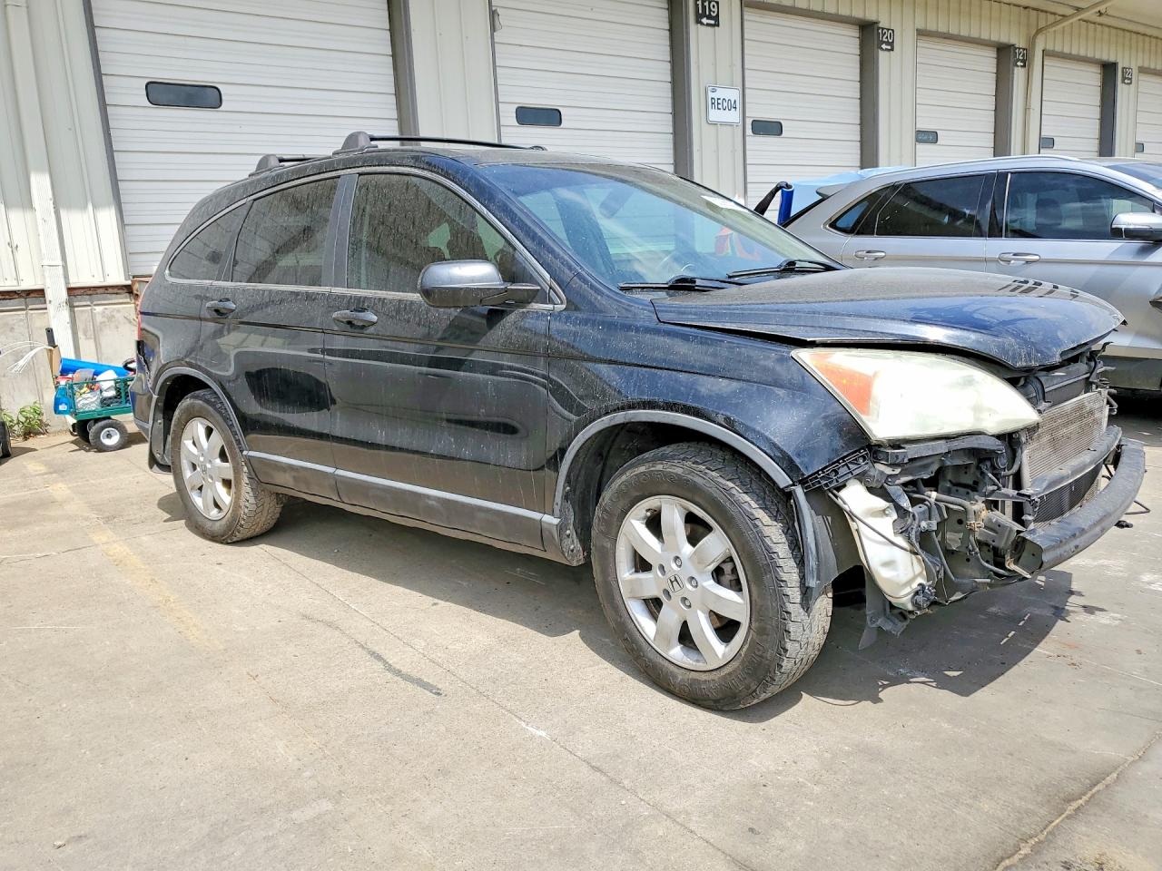 2009 Honda Cr-v Black vin: 5J6RE48599L067220
