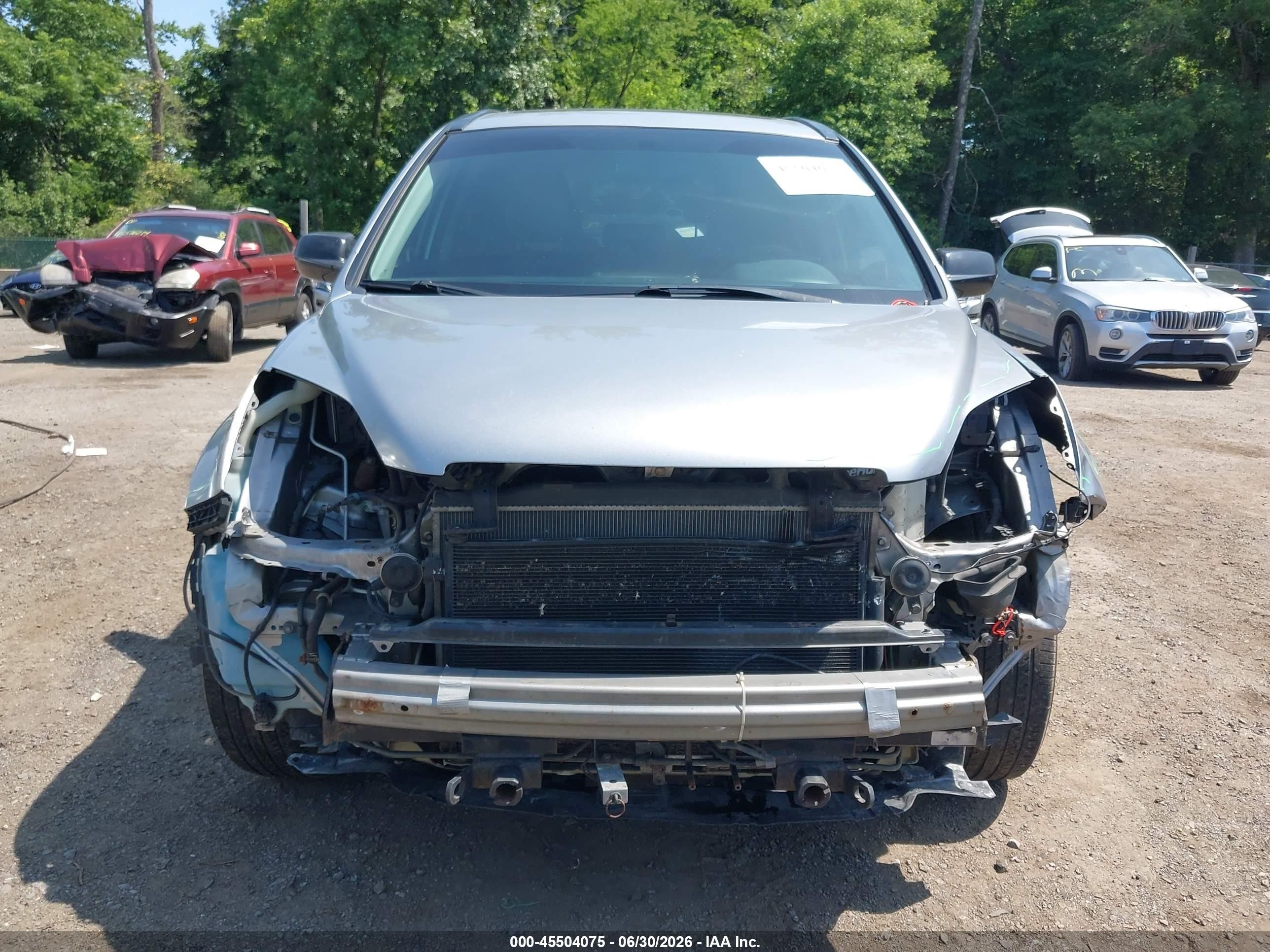 2007 Honda Cr-v Ex Light Blue vin: 5J6RE485X7L007542