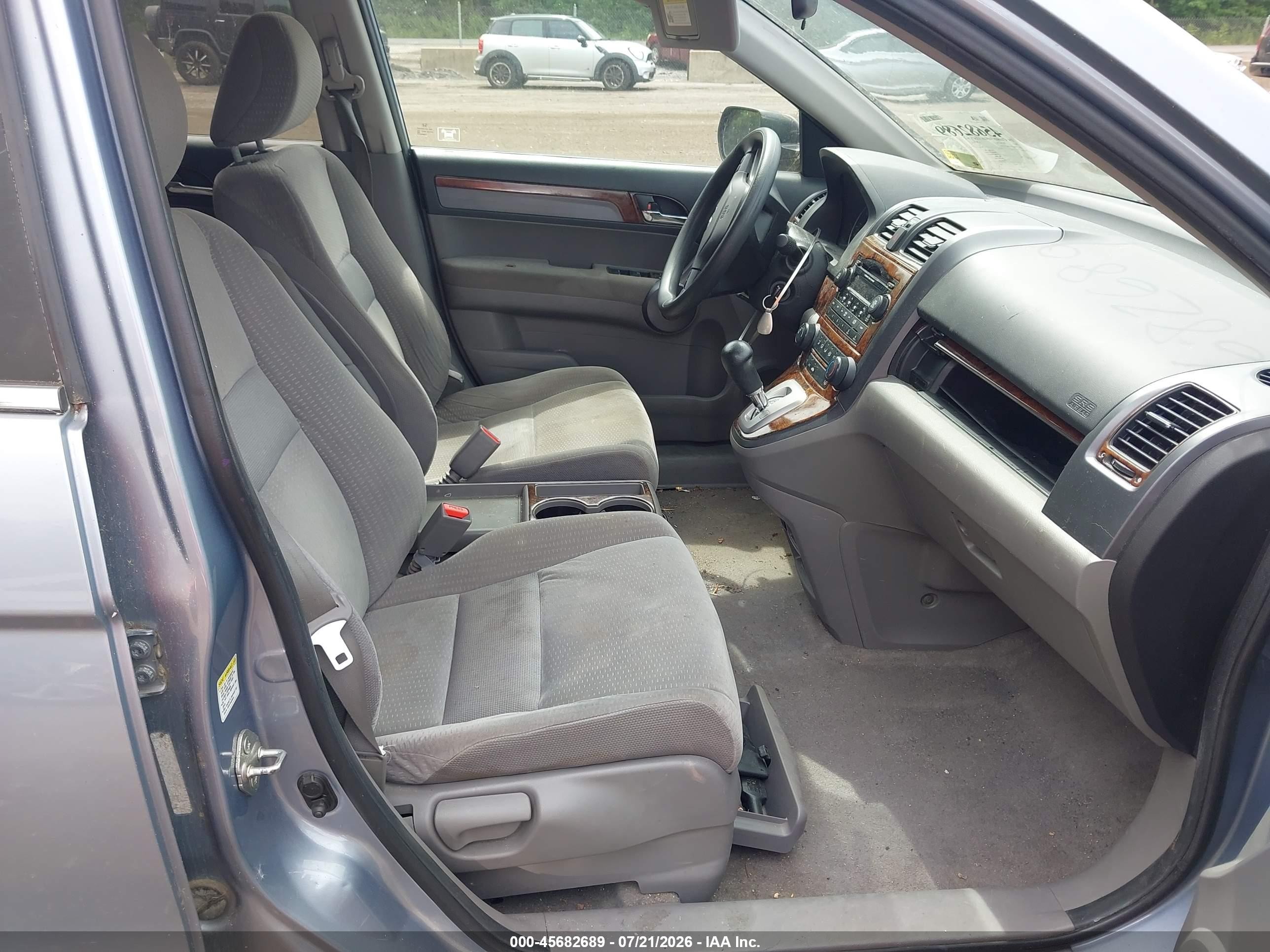 2008 Honda Cr-v Ex Blue vin: 5J6RE485X8L013536