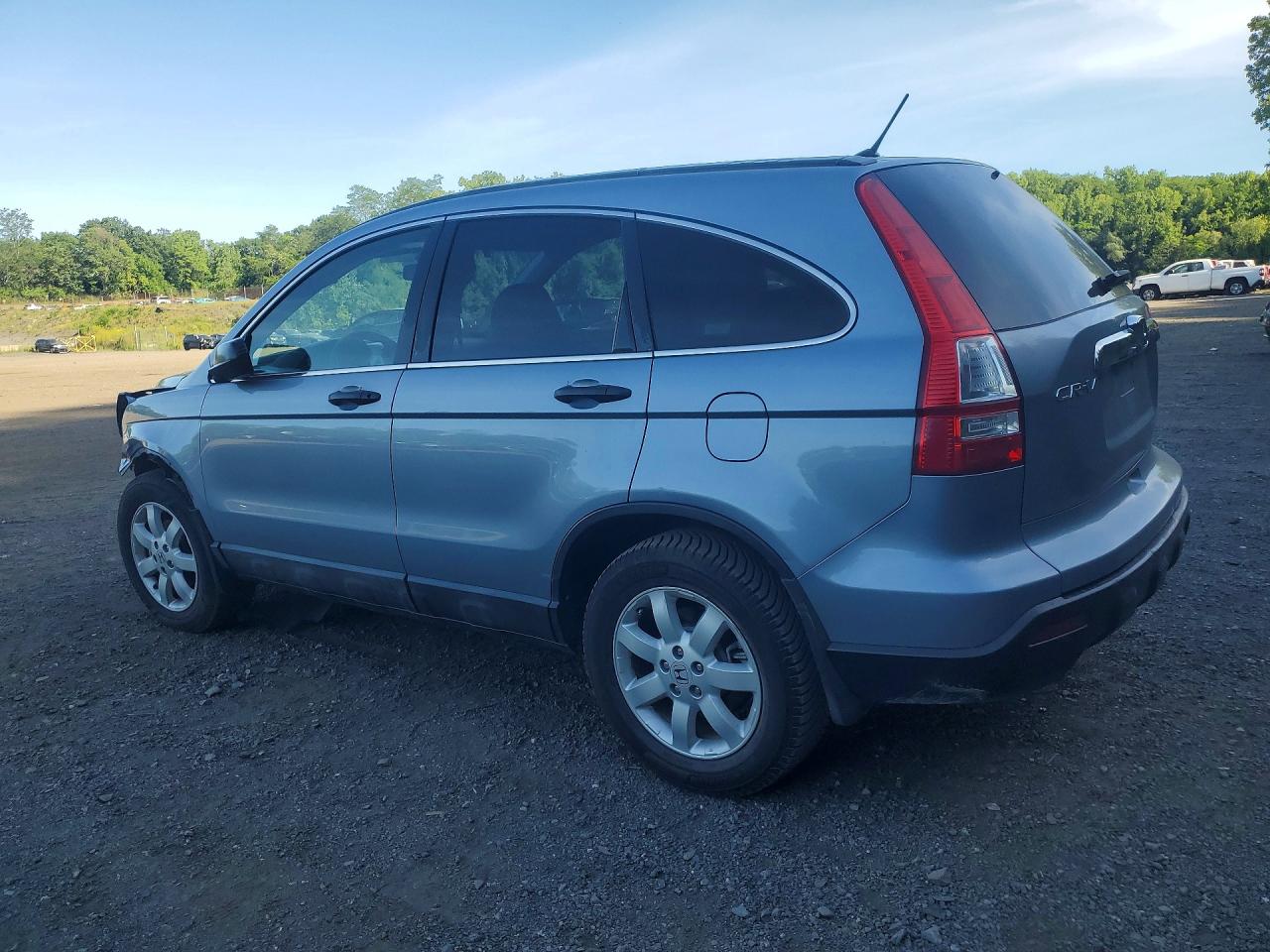2008 Honda Cr-v Ex Blue vin: 5J6RE485X8L015206