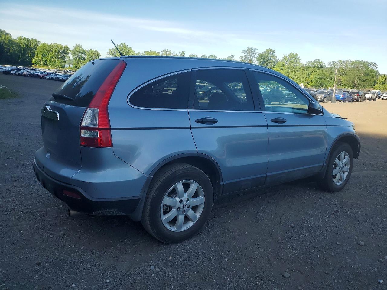 2008 Honda Cr-v Ex Blue vin: 5J6RE485X8L015206