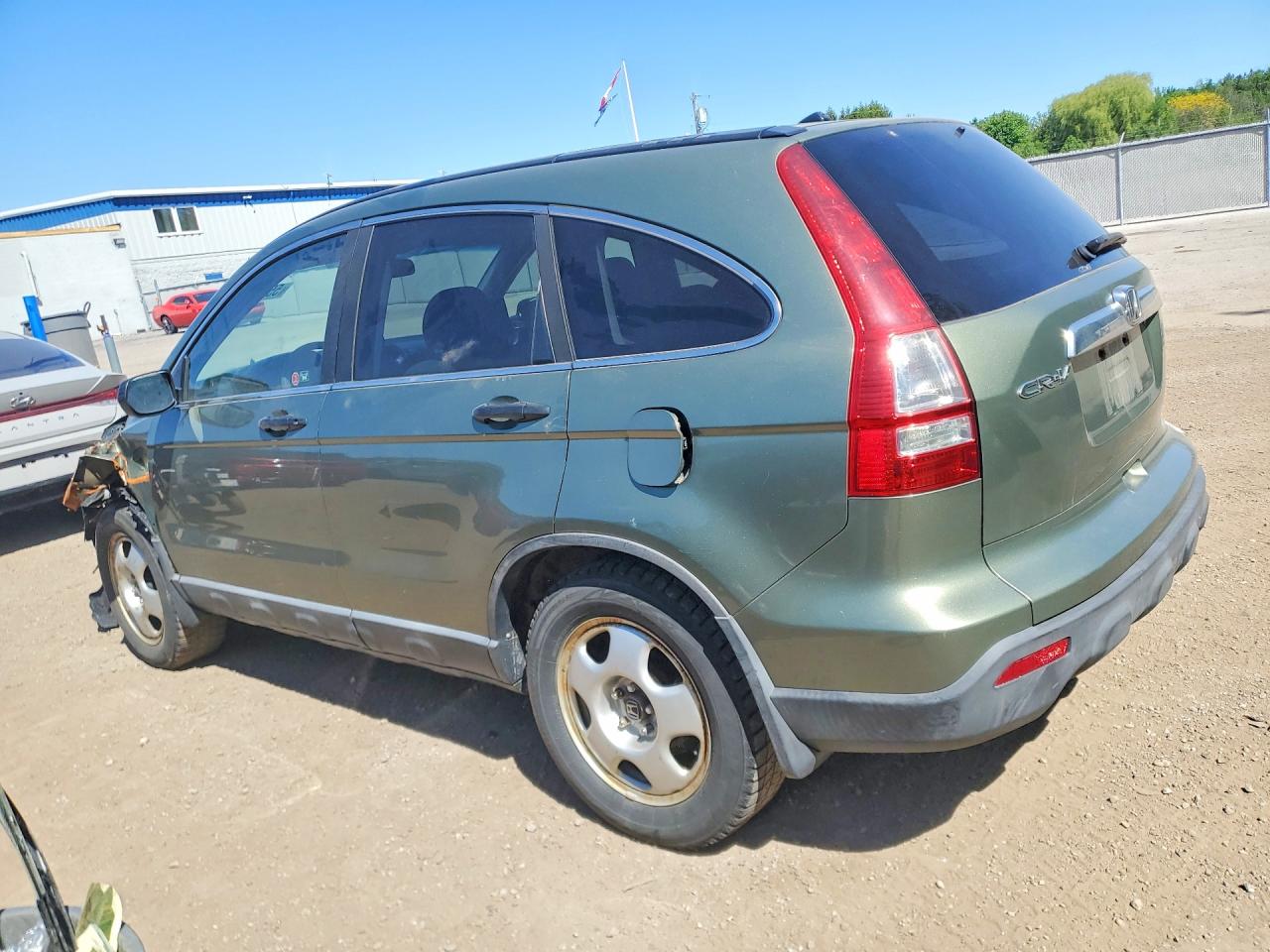 2008 Honda Cr-v Ex Green vin: 5J6RE485X8L811633