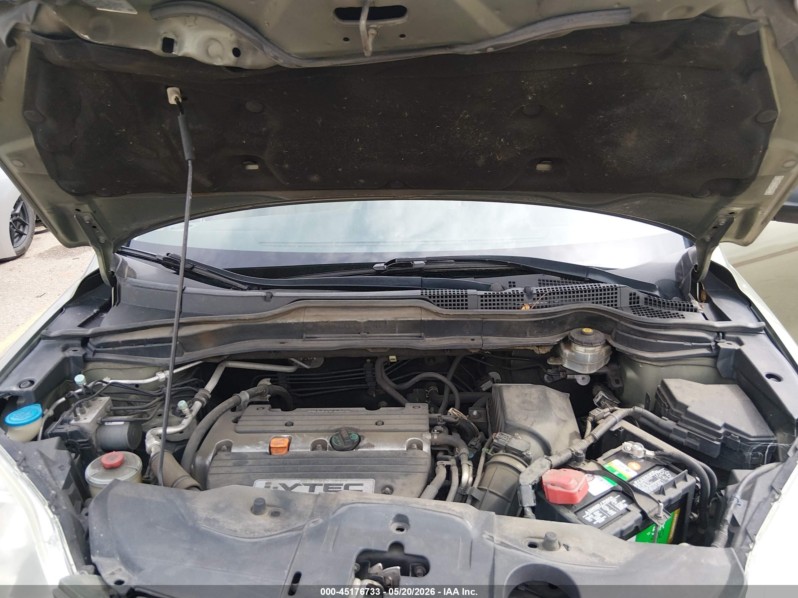 2009 Honda Cr-v Ex Green vin: 5J6RE485X9L002554