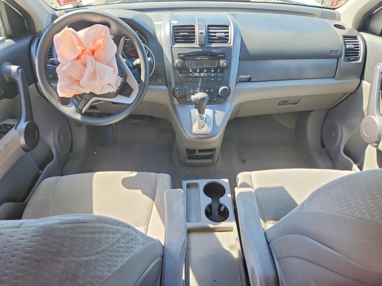 2009 Honda Cr-v Ex White vin: 5J6RE485X9L006961