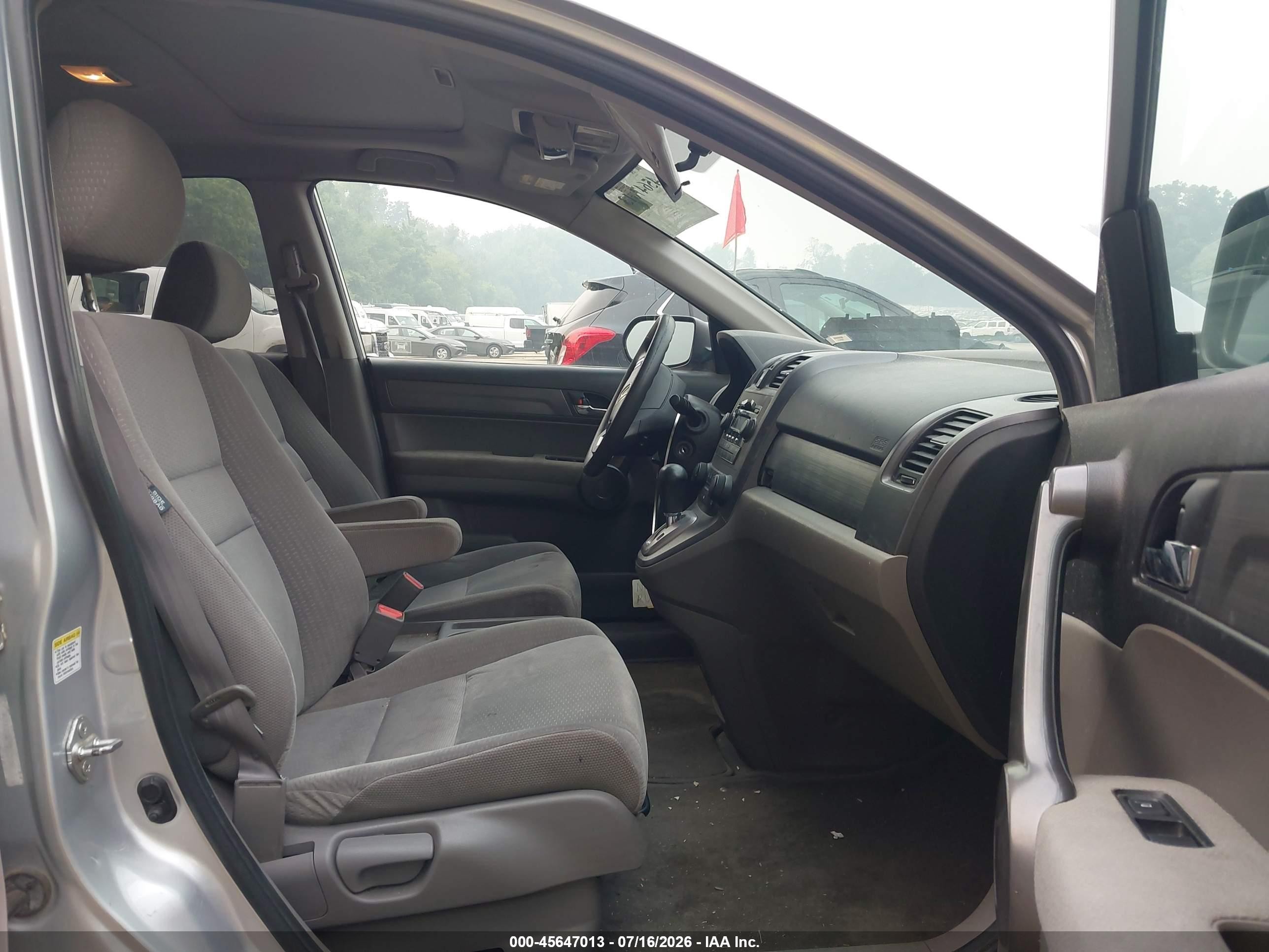 2009 Honda Cr-v Ex Silver vin: 5J6RE485X9L007981