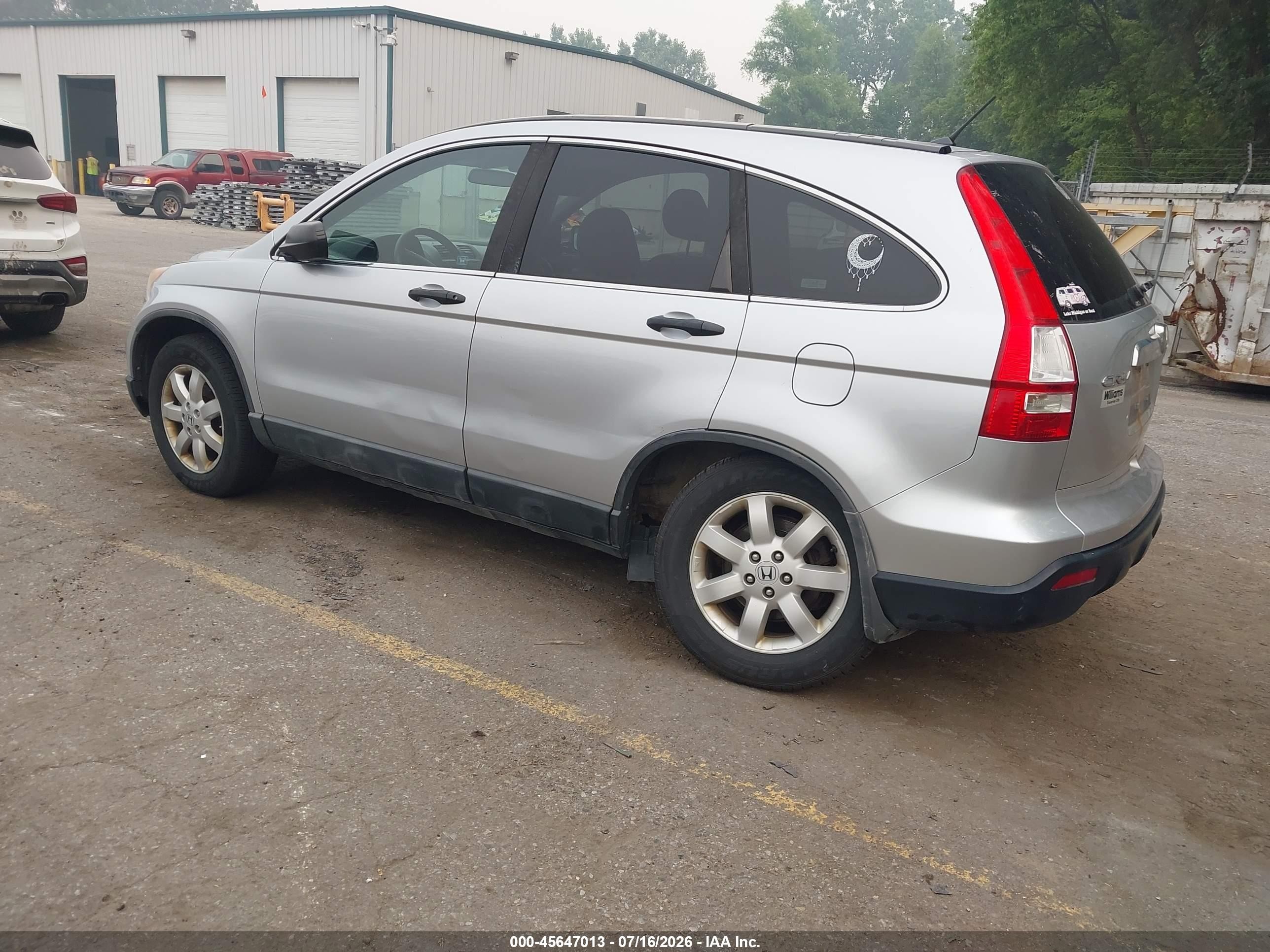 2009 Honda Cr-v Ex Silver vin: 5J6RE485X9L007981