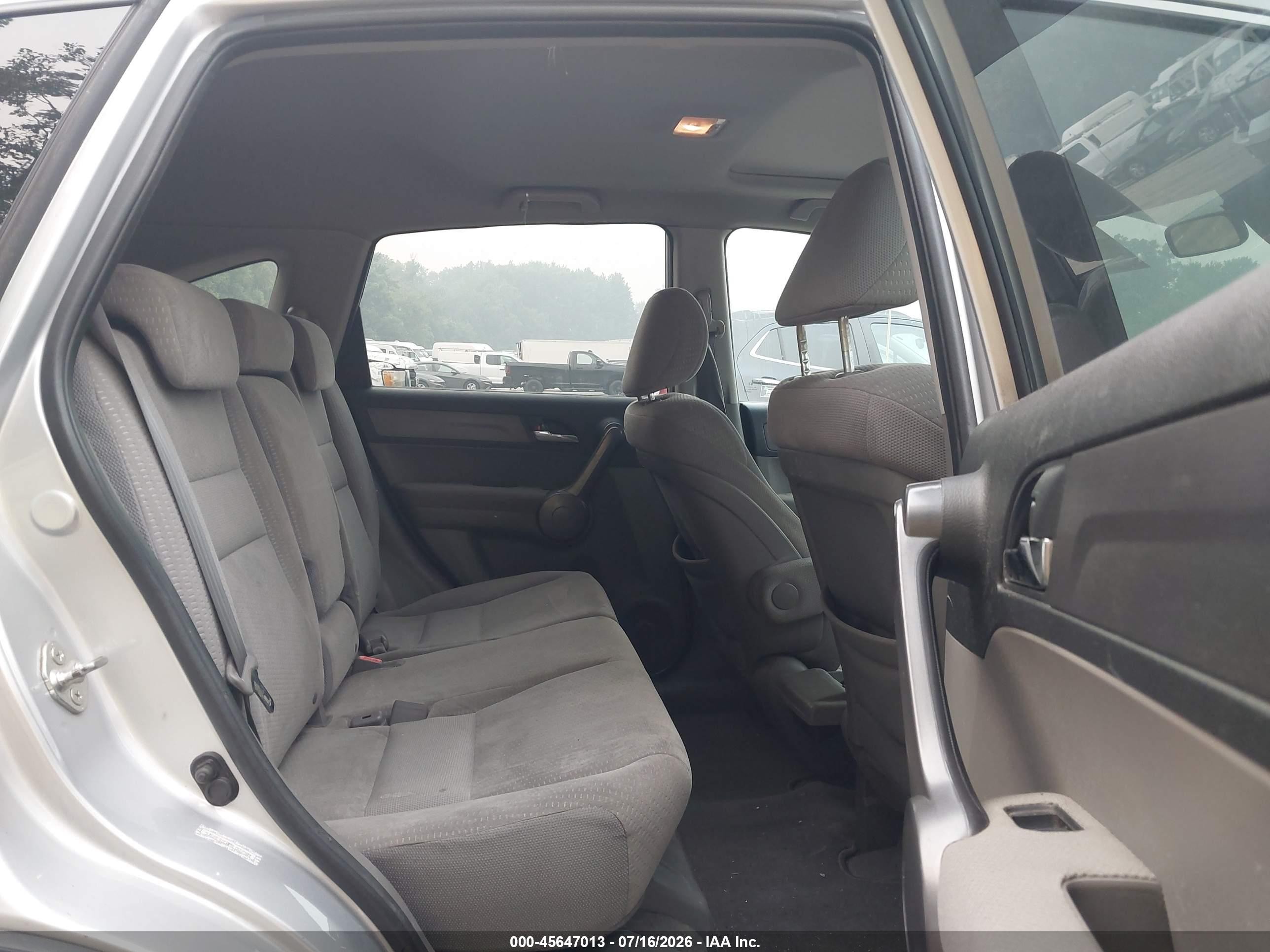 2009 Honda Cr-v Ex Silver vin: 5J6RE485X9L007981