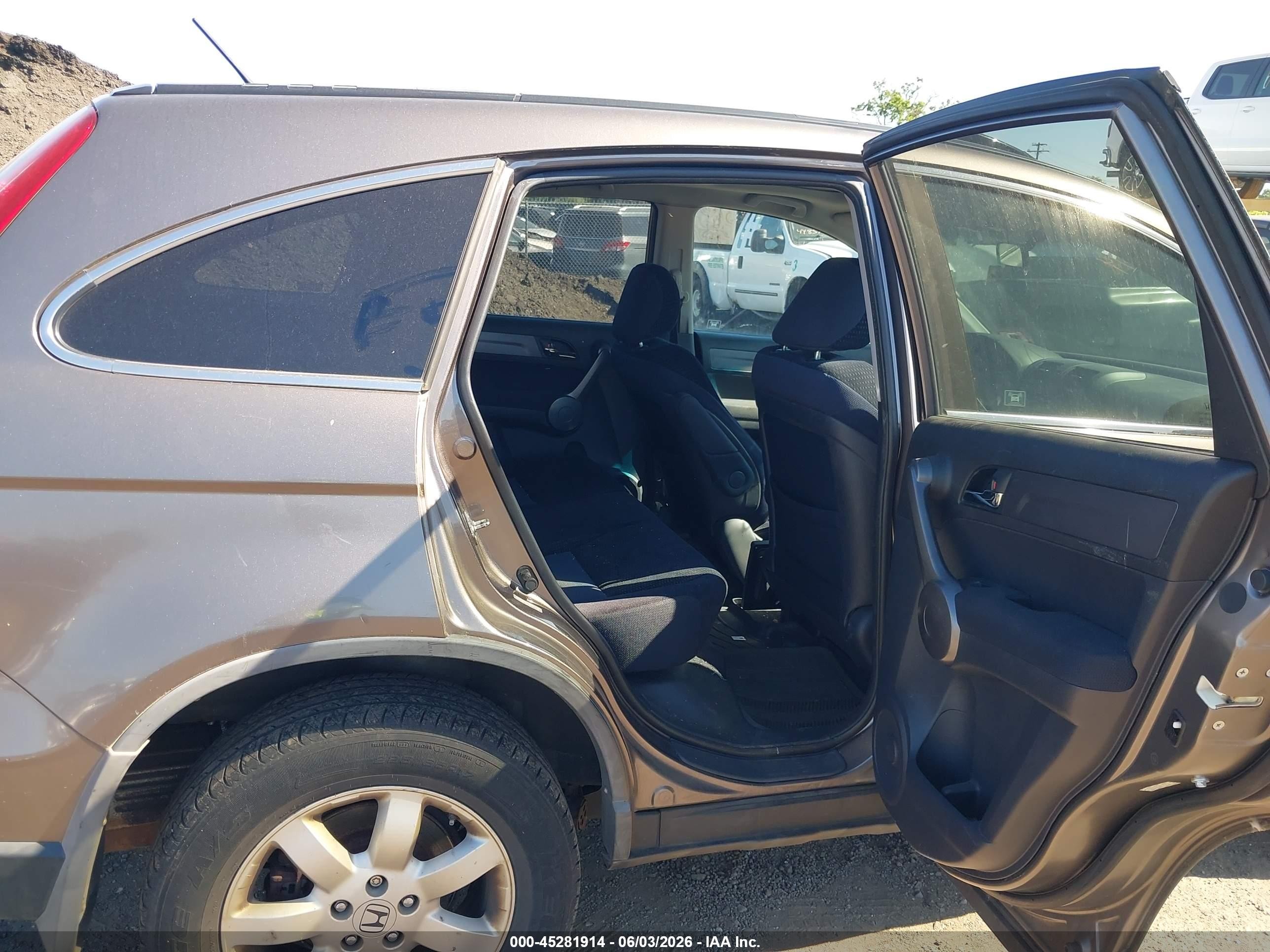 2009 Honda Cr-v Ex Brown vin: 5J6RE485X9L014381