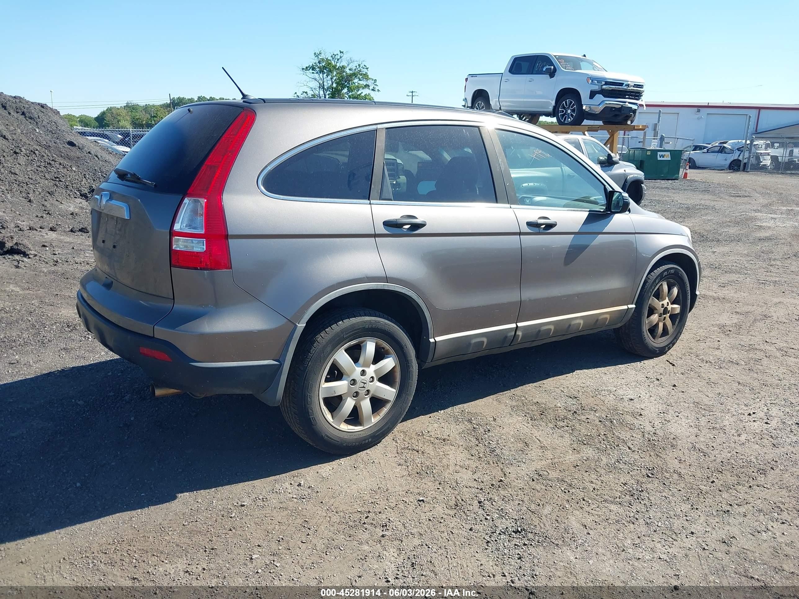 2009 Honda Cr-v Ex Brown vin: 5J6RE485X9L014381