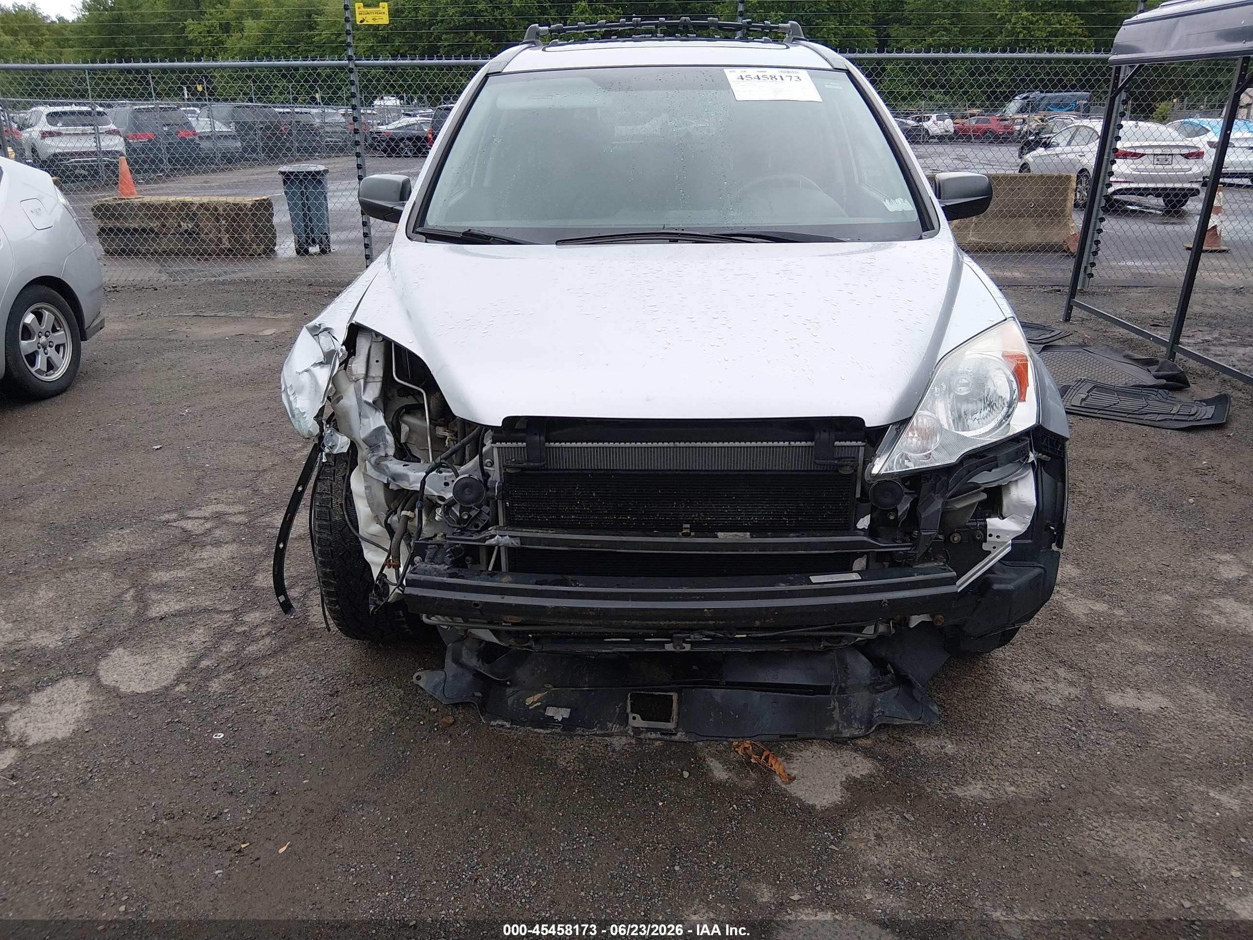 2009 Honda Cr-v Ex Silver vin: 5J6RE485X9L025882