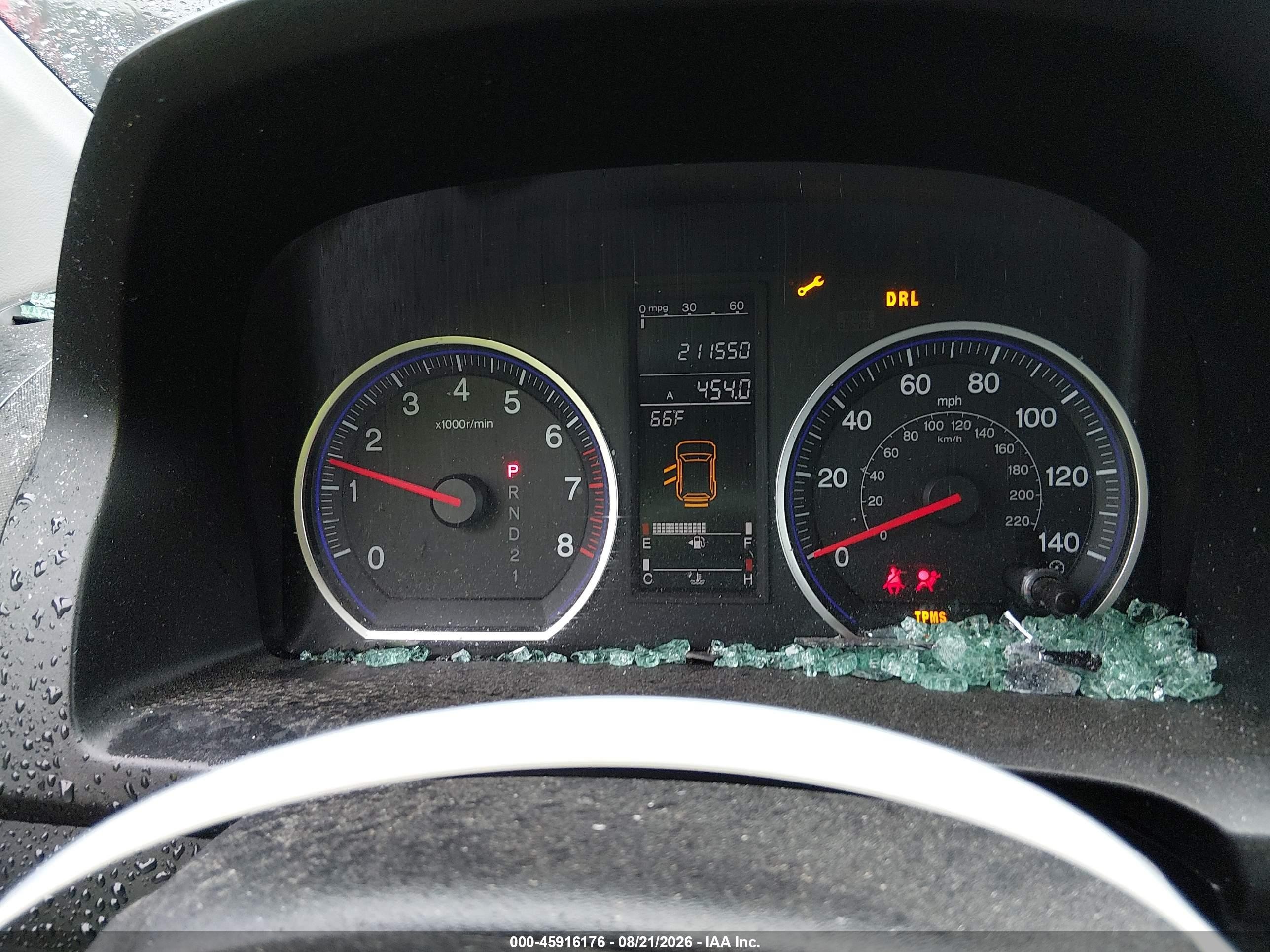 2009 Honda Cr-v Ex Blue vin: 5J6RE485X9L032251