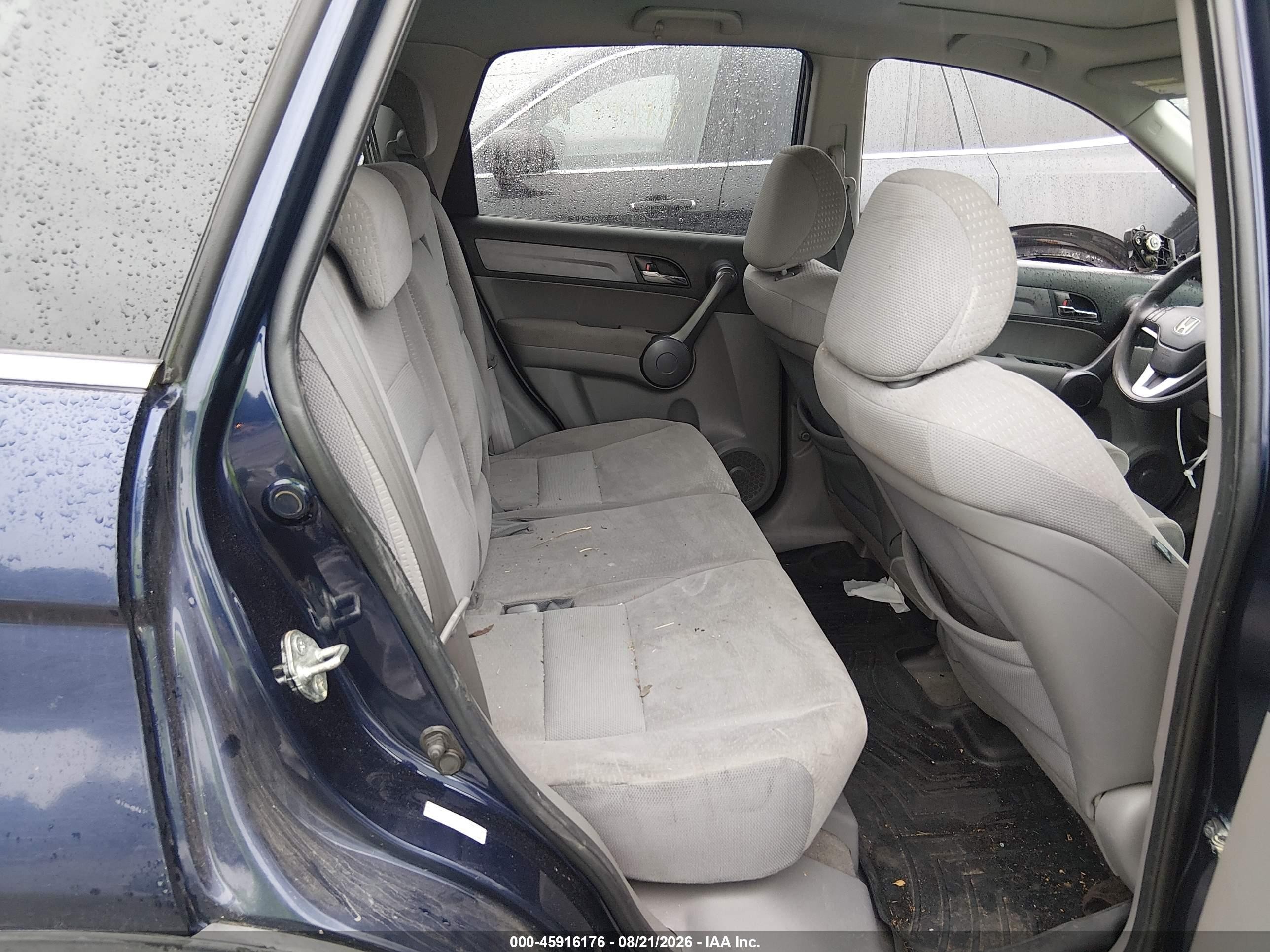 2009 Honda Cr-v Ex Blue vin: 5J6RE485X9L032251