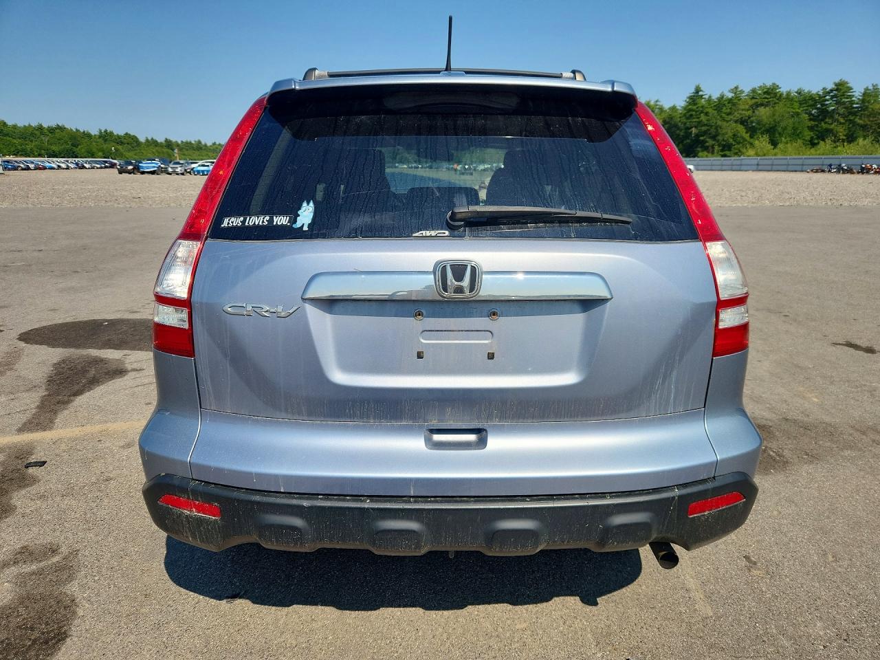 2009 Honda Cr-v Ex Blue vin: 5J6RE485X9L045212