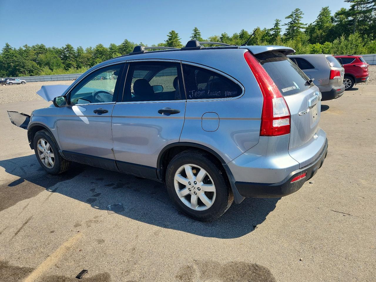 2009 Honda Cr-v Ex Blue vin: 5J6RE485X9L045212