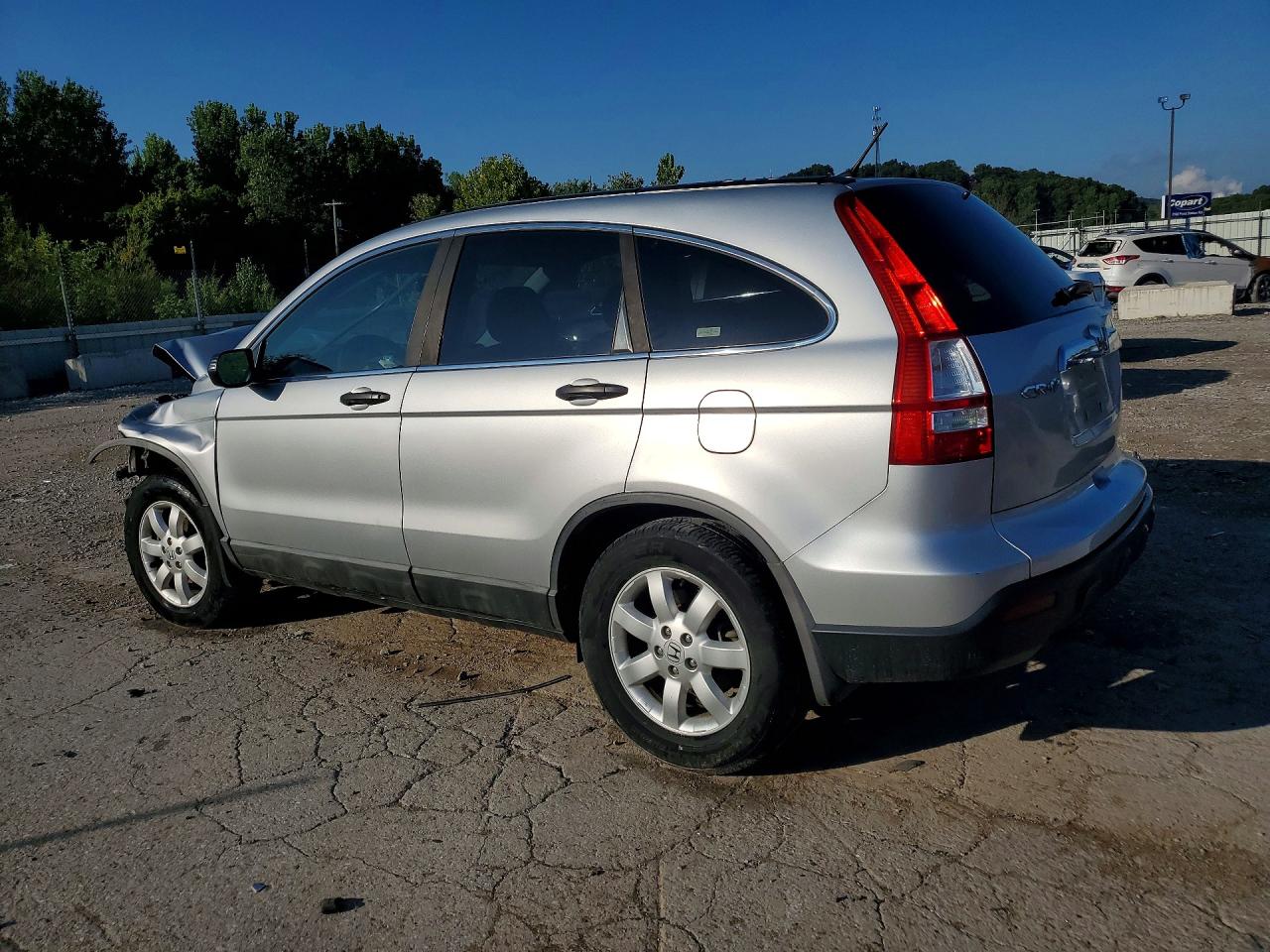 2009 Honda Cr-v Ex Silver vin: 5J6RE485X9L067212