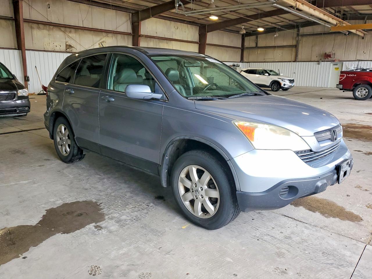 2007 Honda Cr-v Exl Blue vin: 5J6RE48707L006448