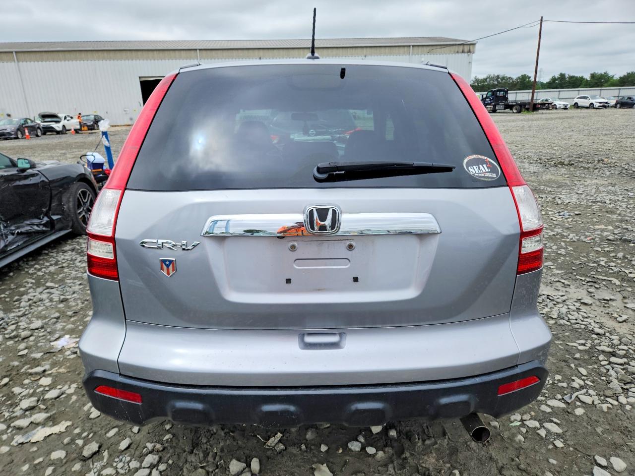 2007 Honda Cr-v Exl Silver vin: 5J6RE48707L015828
