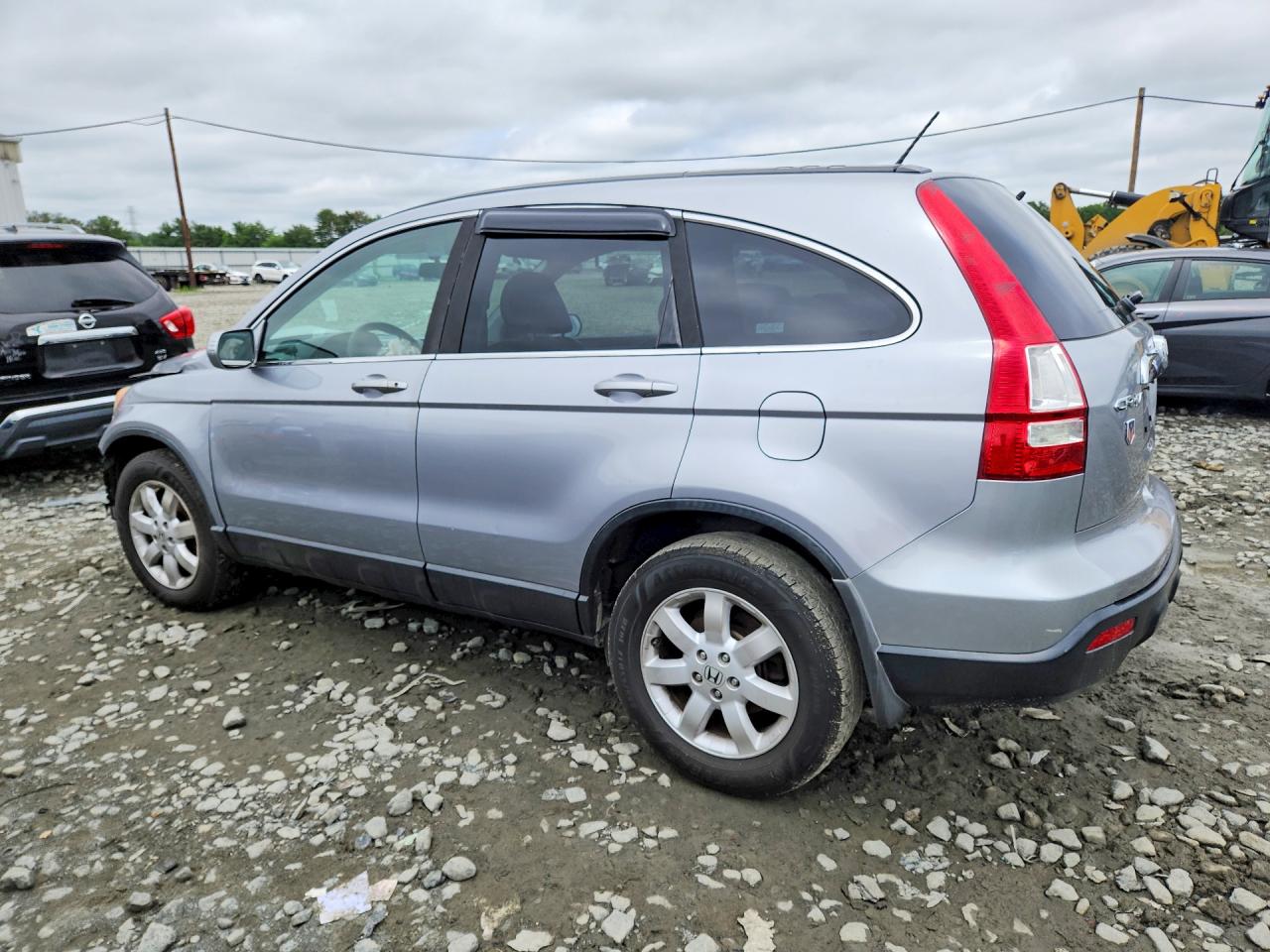 2007 Honda Cr-v Exl Silver vin: 5J6RE48707L015828