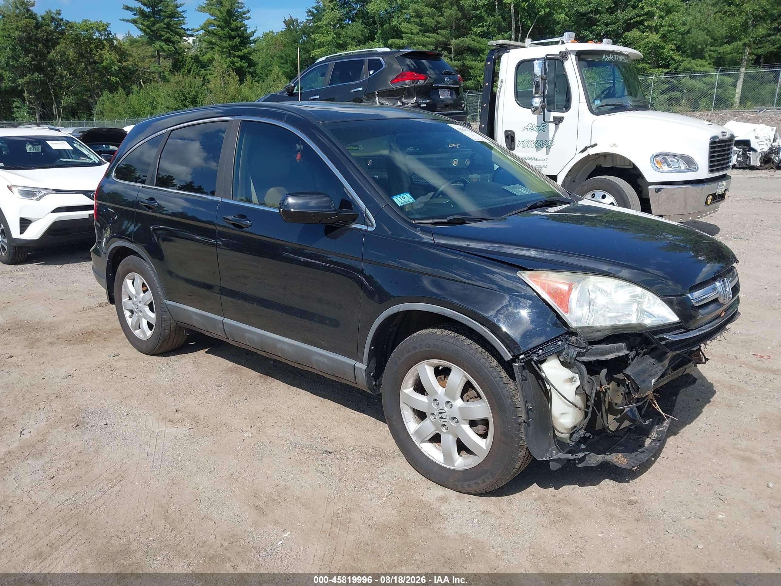 2008 Honda Cr-v Ex-l Blue vin: 5J6RE48708L029813