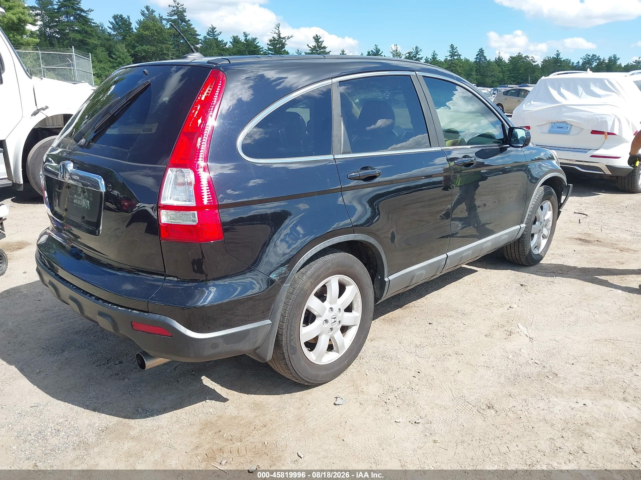 2008 Honda Cr-v Ex-l Синий vin: 5J6RE48708L029813