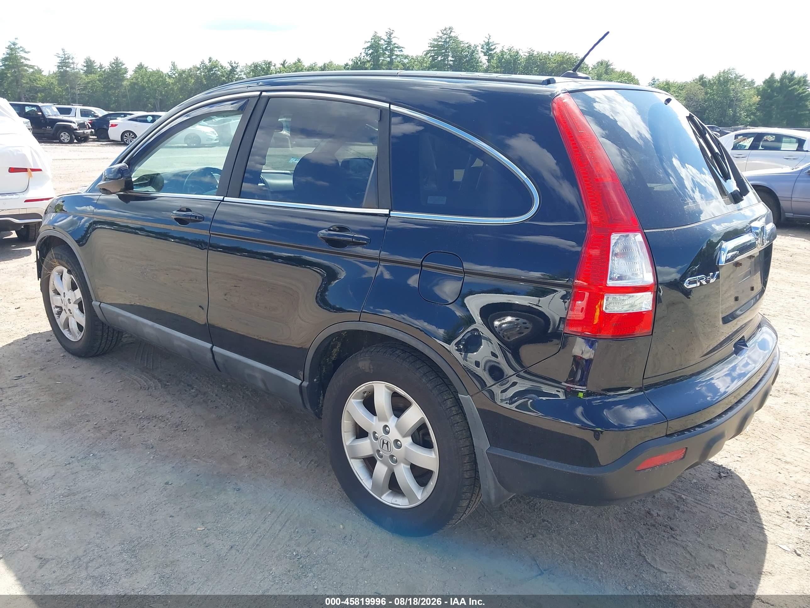 2008 Honda Cr-v Ex-l Синий vin: 5J6RE48708L029813