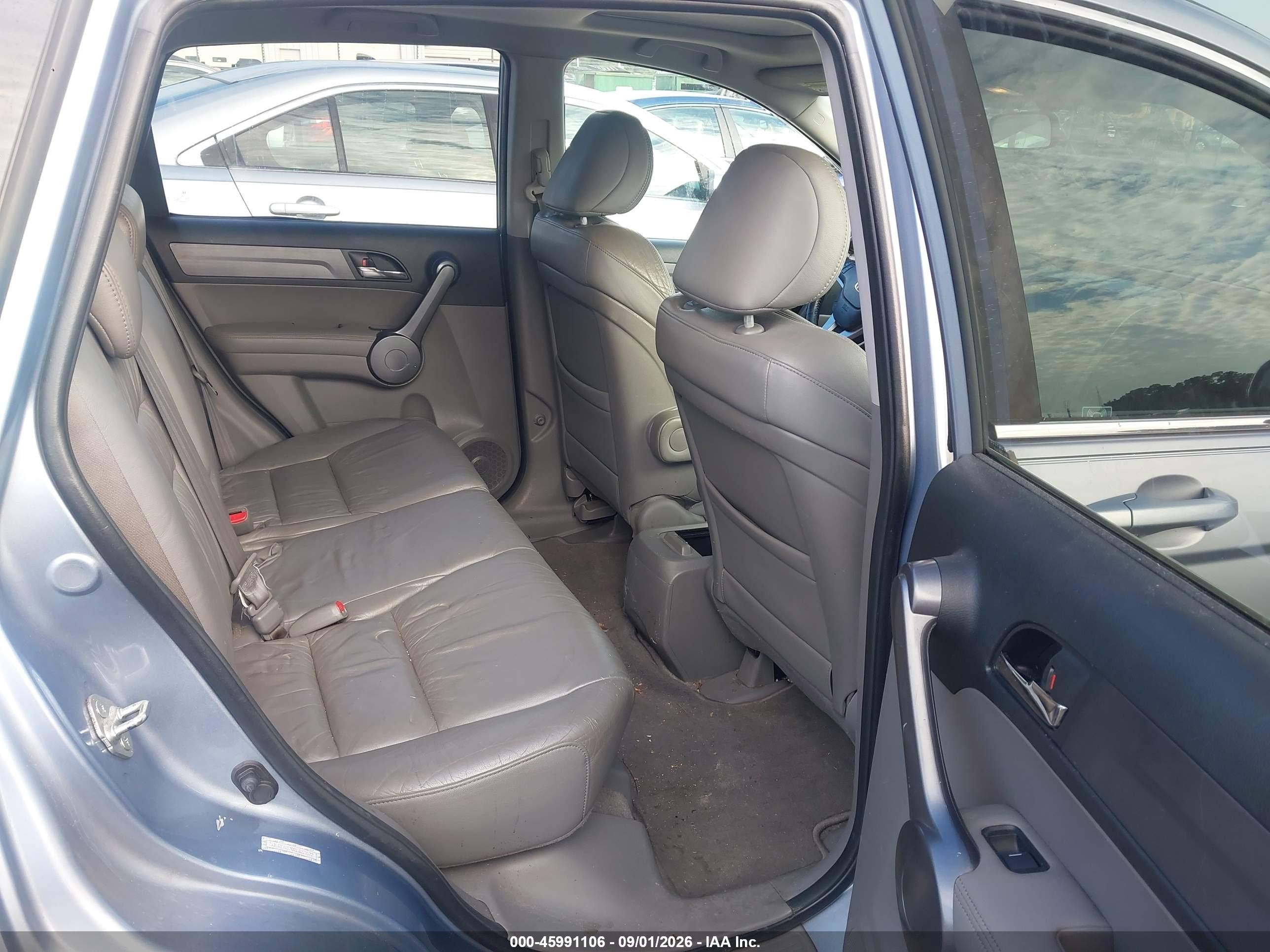 2008 Honda Cr-v Ex-l Light Blue vin: 5J6RE48708L033022