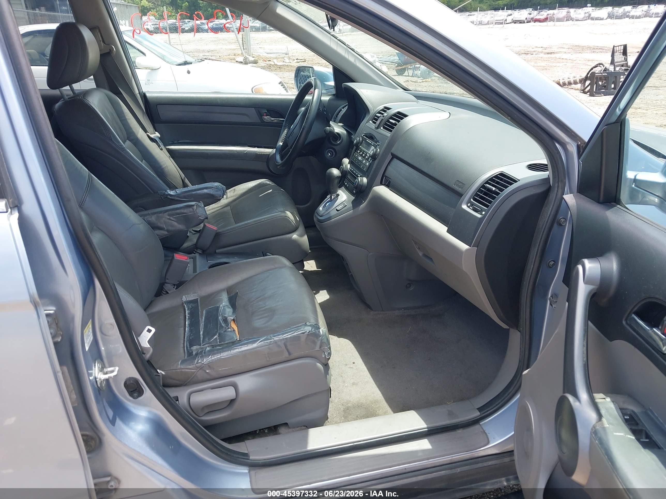 2008 Honda Cr-v Ex-l Light Blue vin: 5J6RE48708L036891